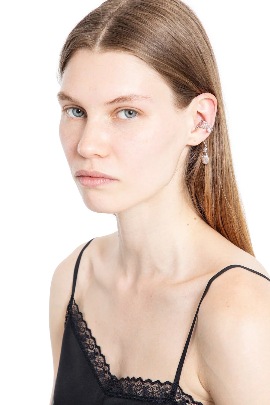 ALAN CROCETTI Clear Drip Ear Cuff (Left), view 3