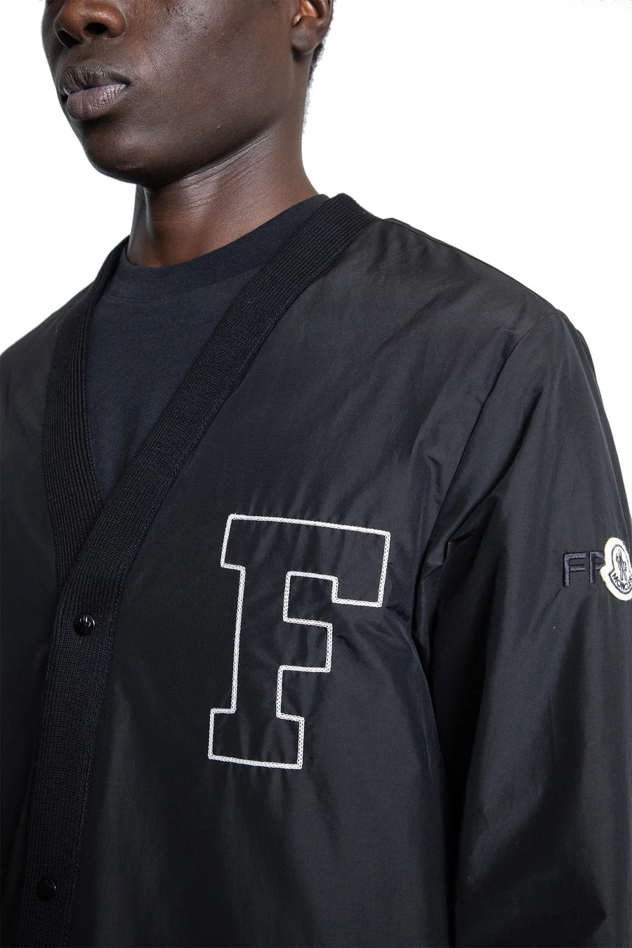 MONCLER GENIUS Anise Short Down Jacket, view 4