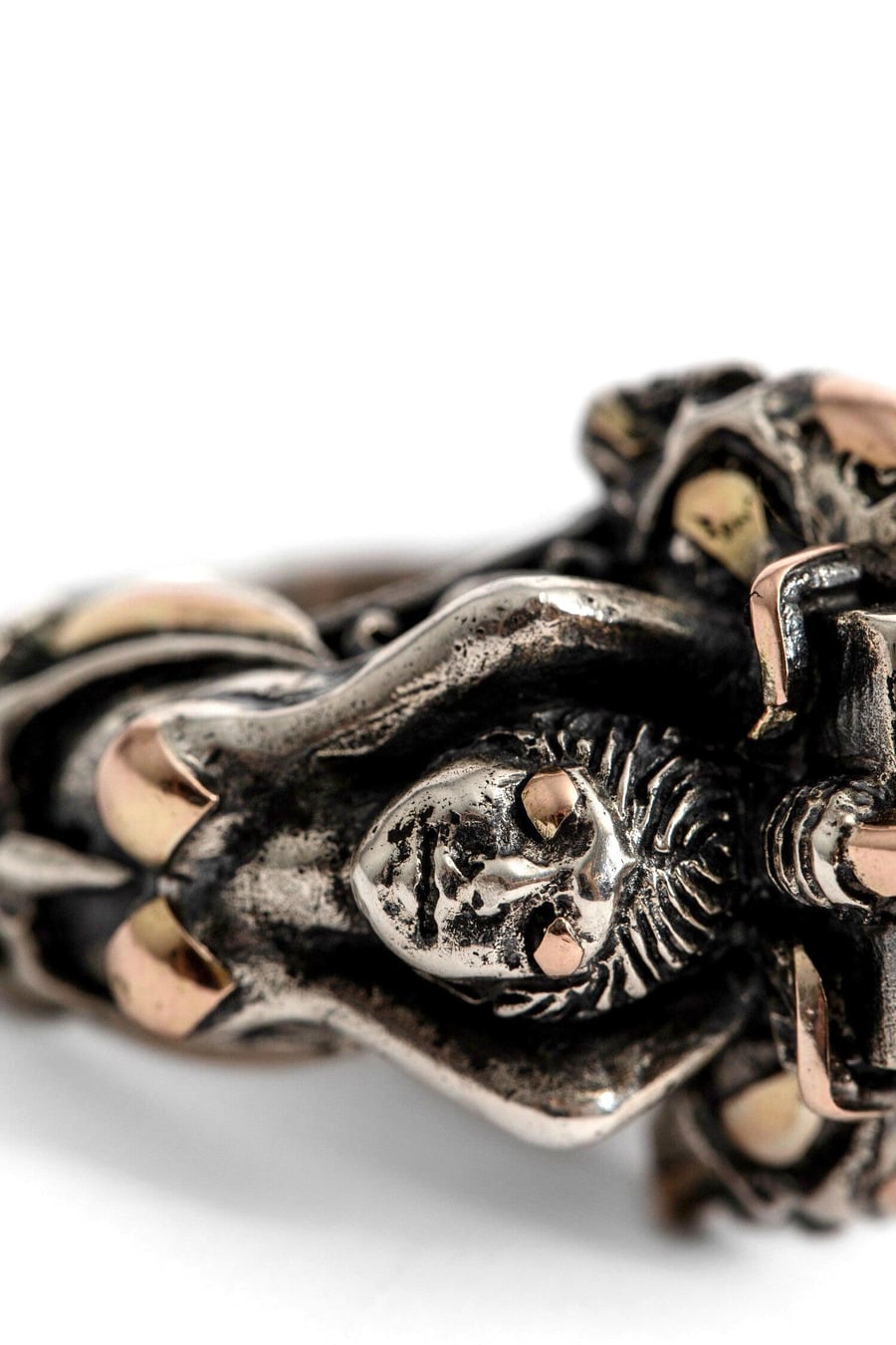 KD2024 RING MARMAID SKULL, view 5