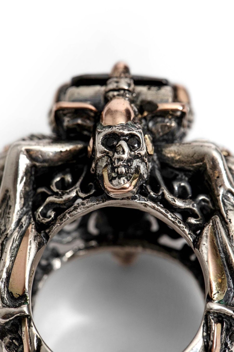 KD2024 RING MARMAID SKULL, view 6