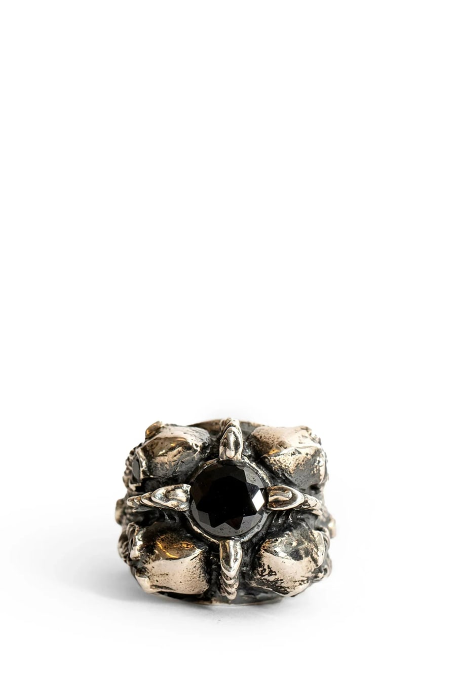 KD2024 RING 4 ALIEN ALL SILVER ONIX