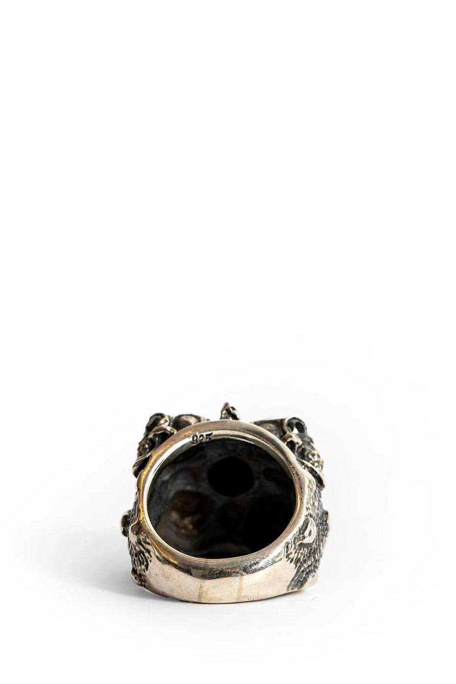KD2024 RING 4 ALIEN ALL SILVER ONIX, view 3