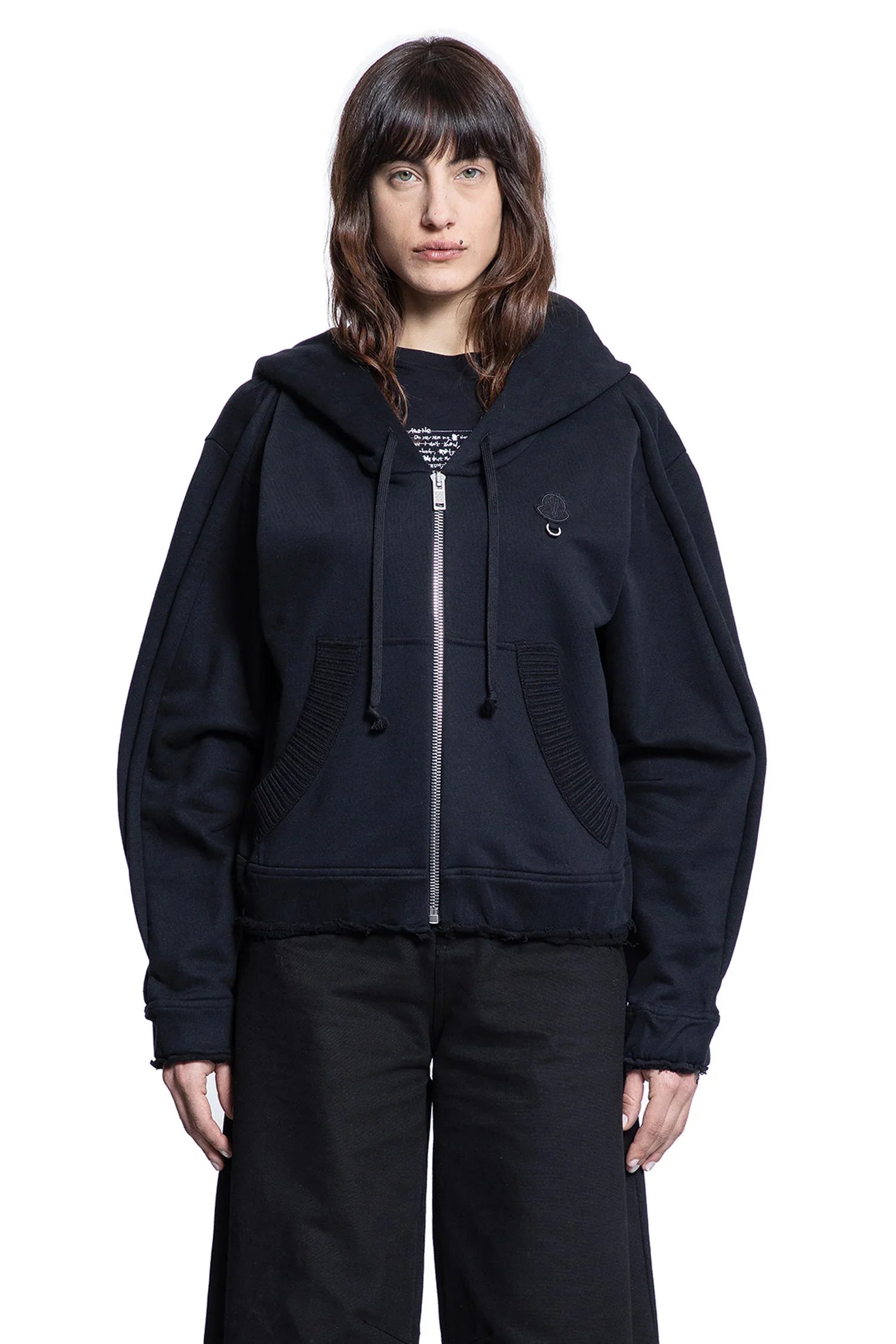 MONCLER GENIUS Willow Smith Collaboration Zip-Up Cardigan, view 2