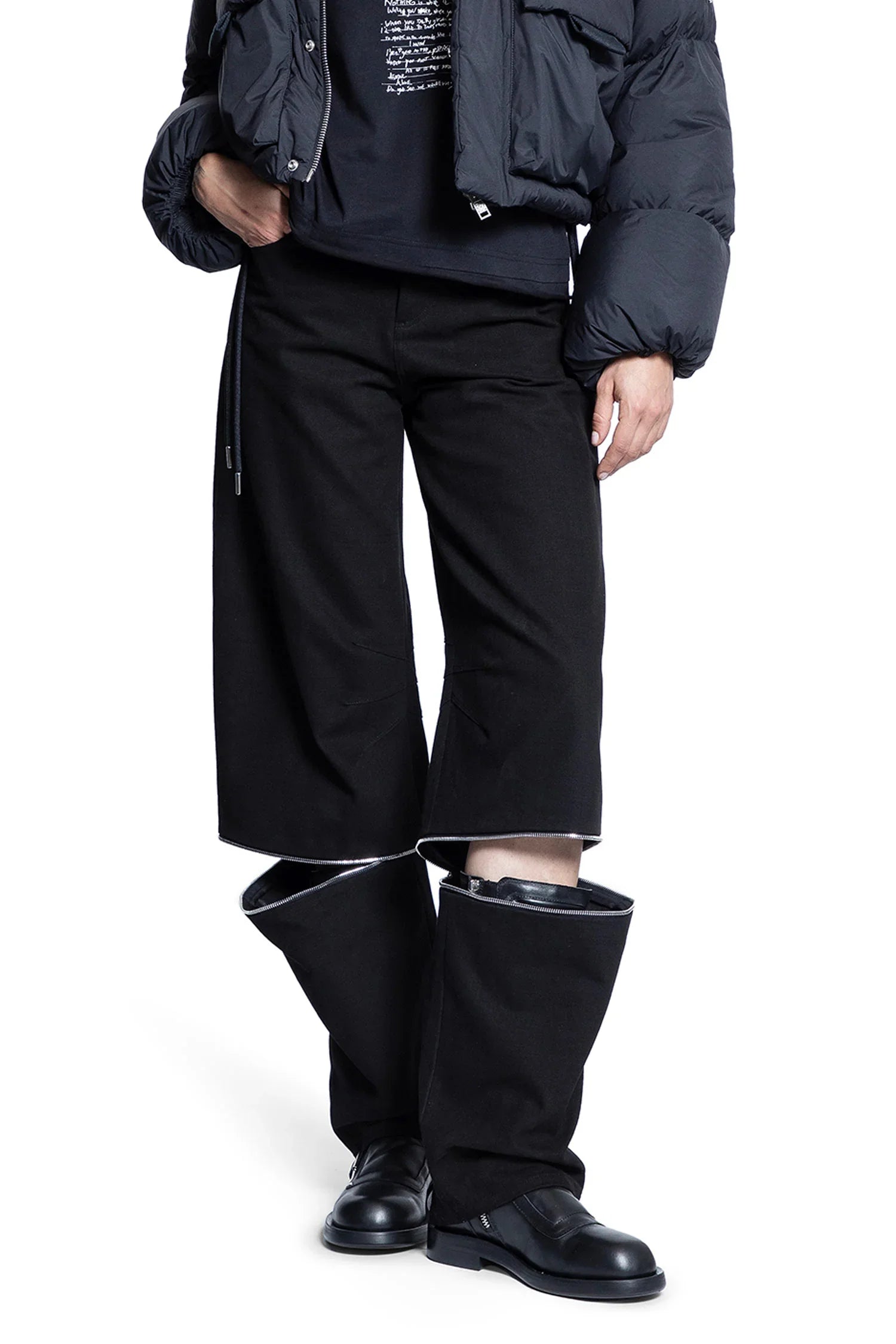 MONCLER GENIUS Willow Smith Collaboration Cotton Canvas Trousers