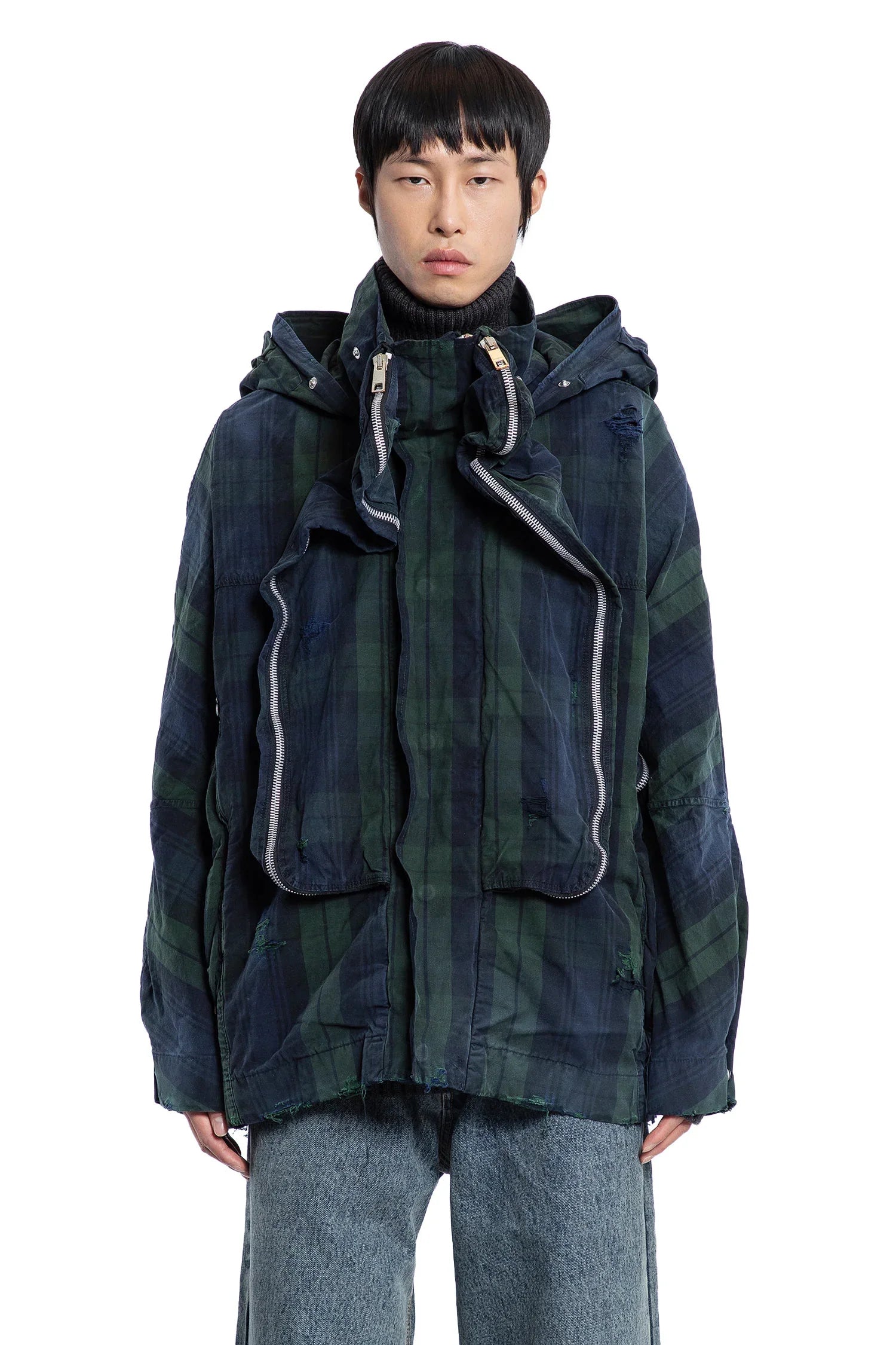 JORDANLUCA Voltage Anorak, view 2