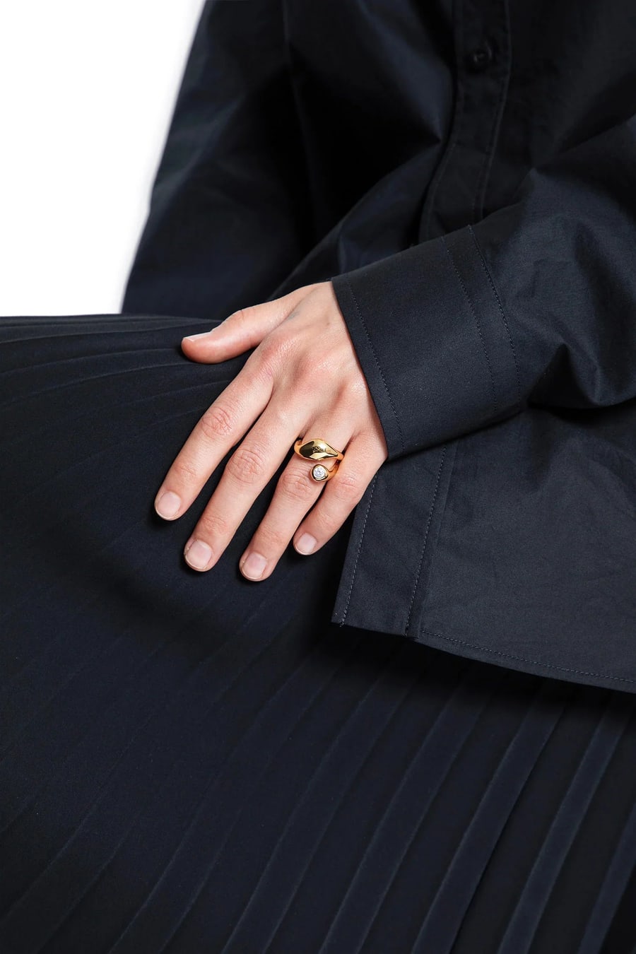MARIA BLACK Mermaid Ring, view 4