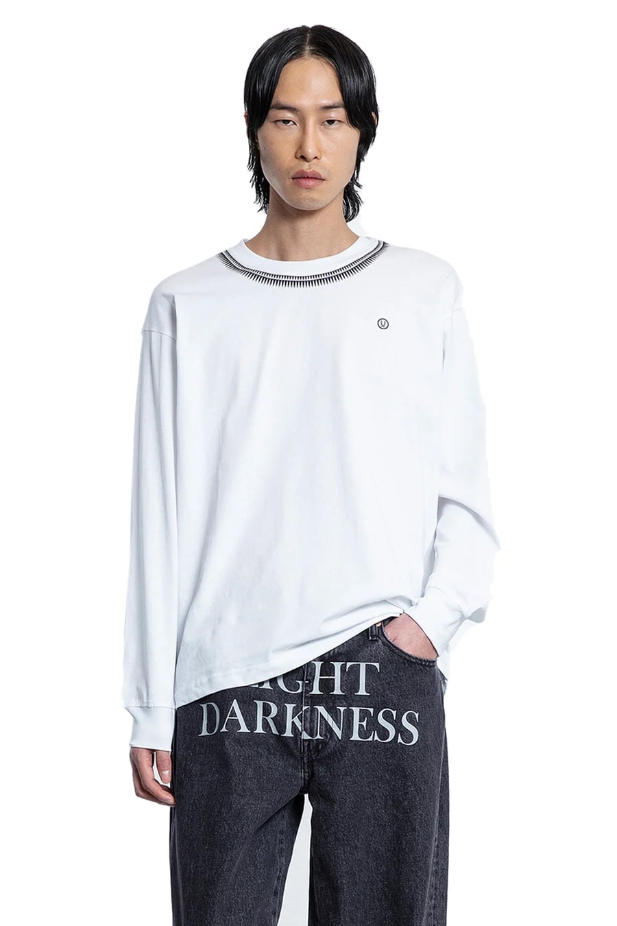 UNDERCOVER Levi's Collaboration Cotton Jersey Long Sleeve Tee
