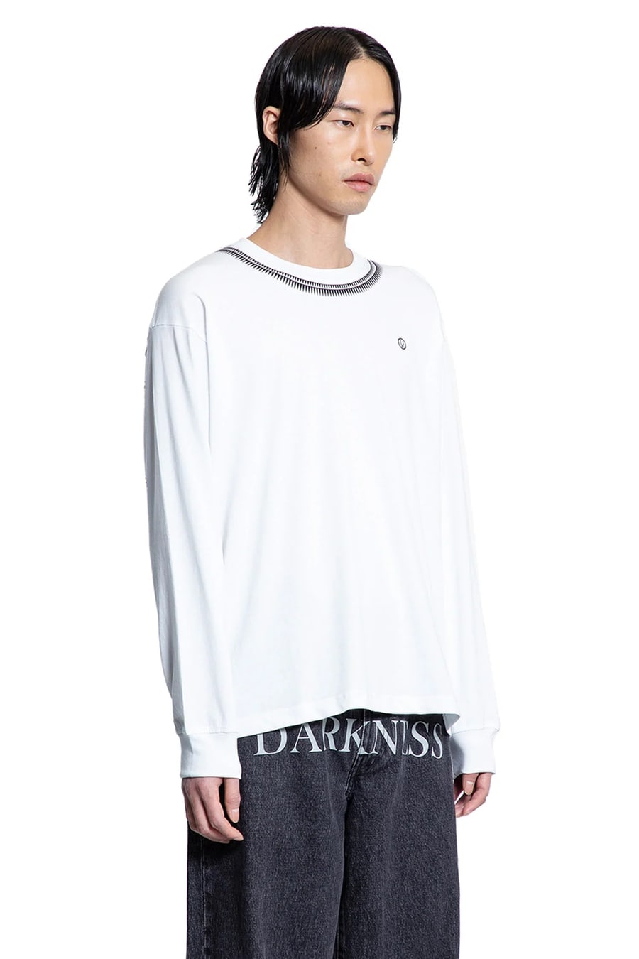 UNDERCOVER Levi's Collaboration Cotton Jersey Long Sleeve Tee, view 3