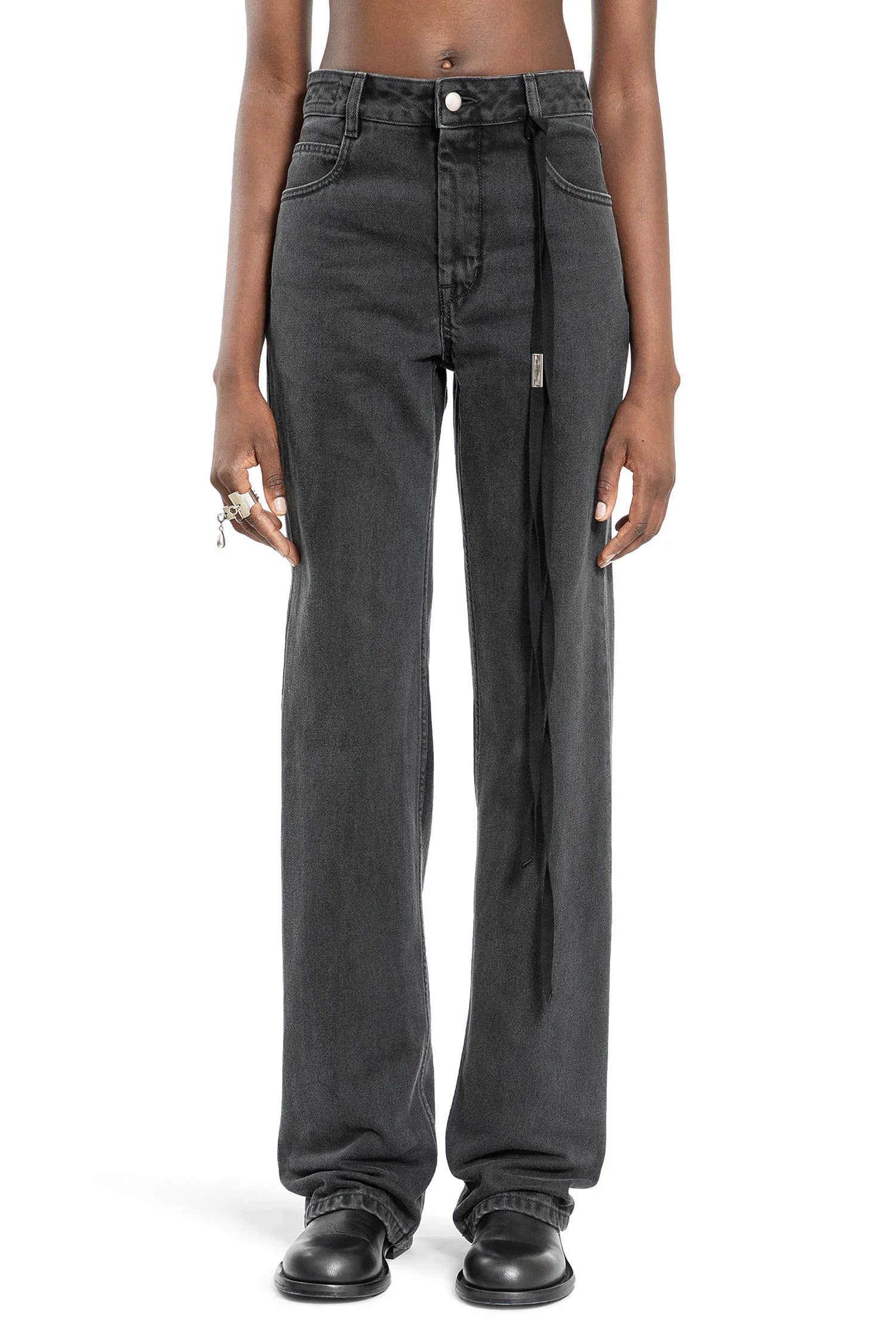 Ann Demeulemeester Ona 5 Pocket Jeans, view 2
