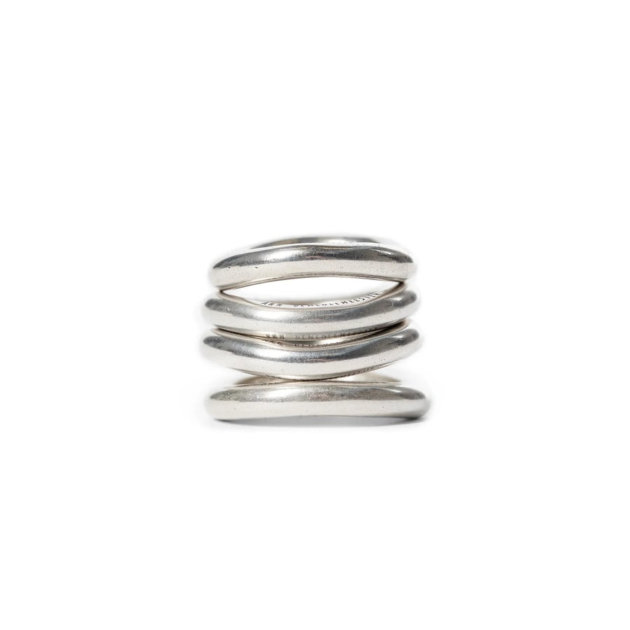 Ann Demeulemeester Herta 4 Piece Ring Set, view 4