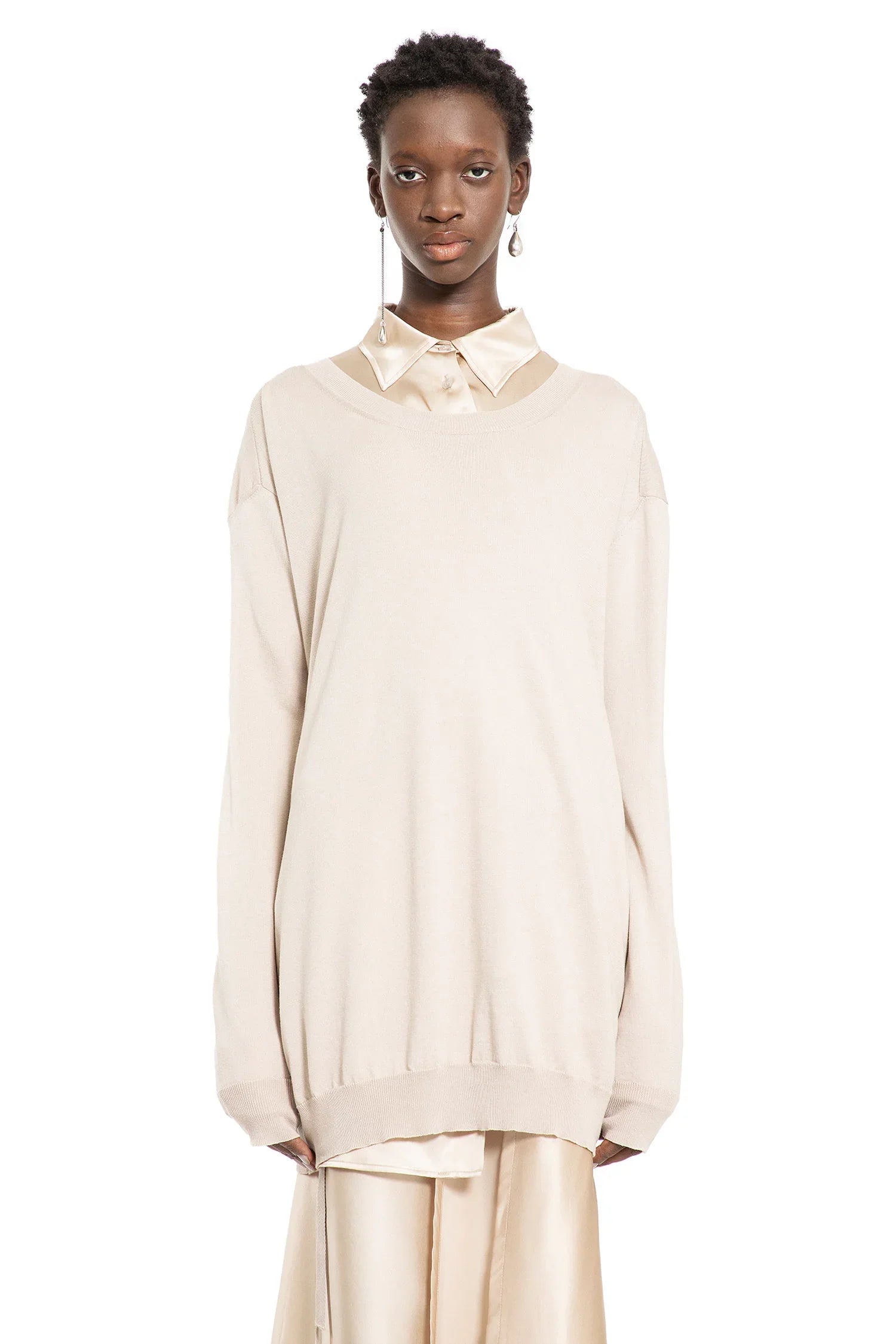 Ann Demeulemeester Helle High Comfort Sweater, view 2