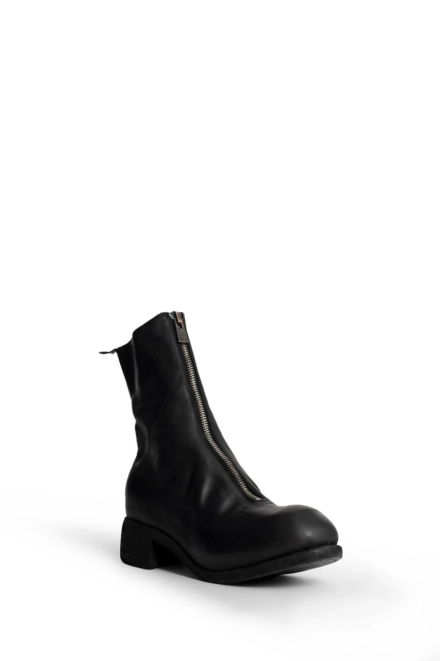 GUIDI Pl2 Leather Ankle Boots, view 2