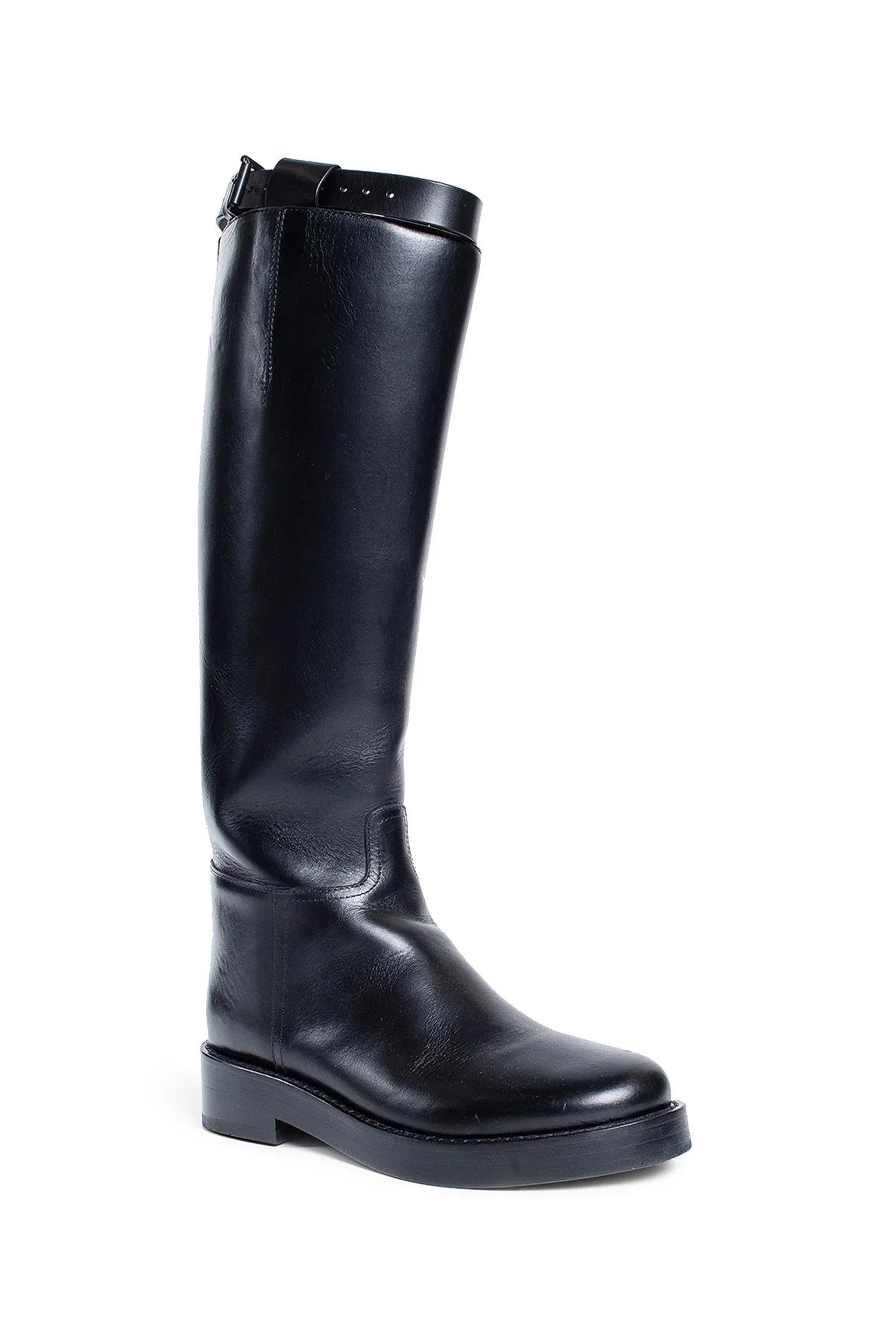 Ann Demeulemeester Stan Riding Boots in Maine Lux, view 2