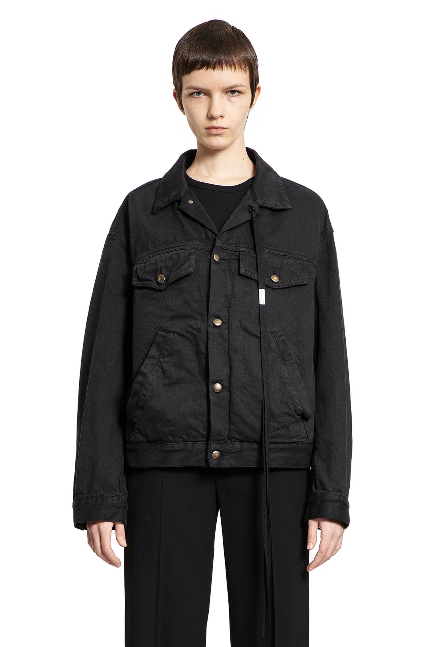 Ann Demeulemeester Marthe 5 Pocket High-Comfort Denim Jacket