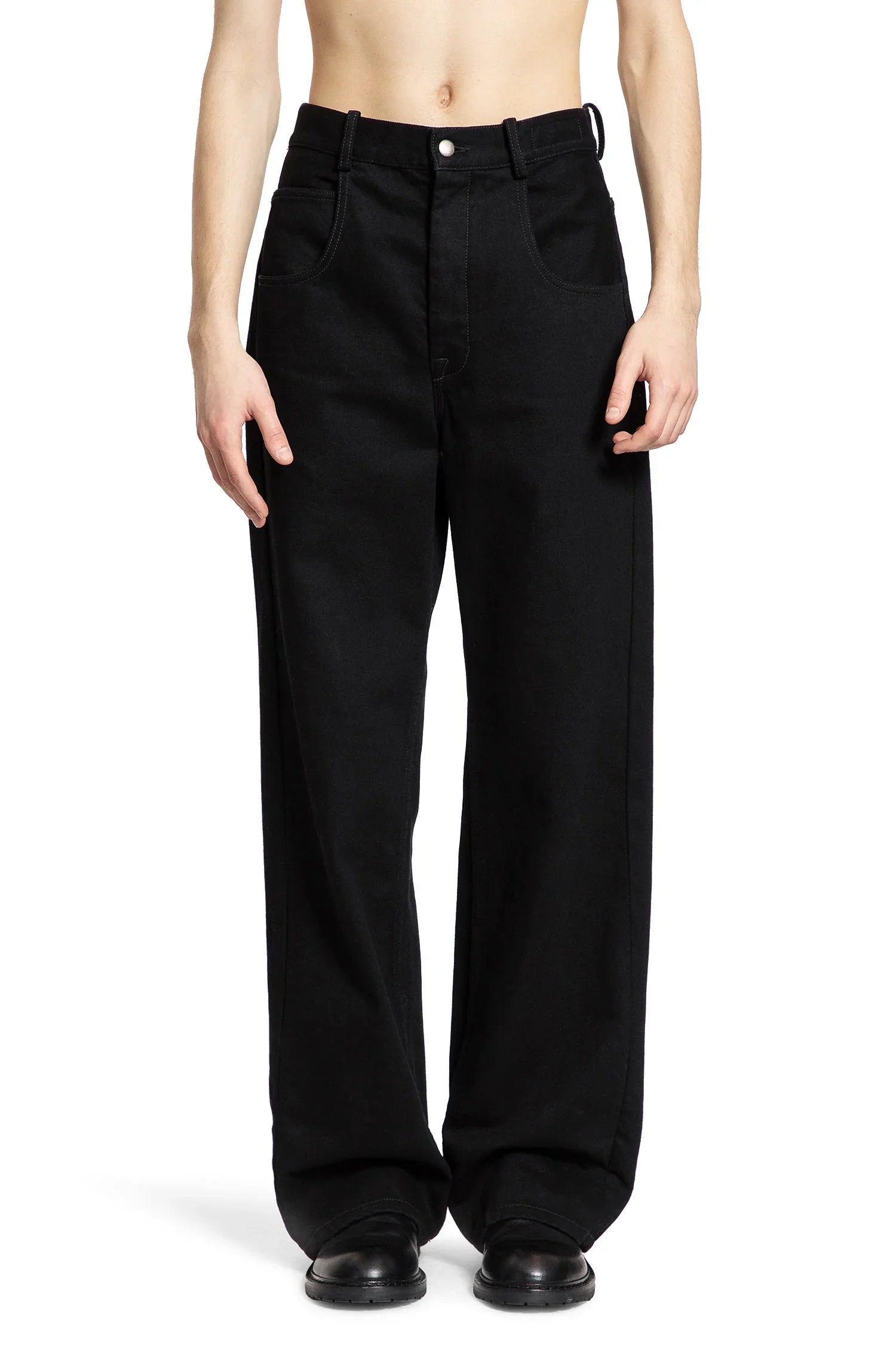 Ann Demeulemeester Claire 5-Pockets Comfort Jeans, view 2