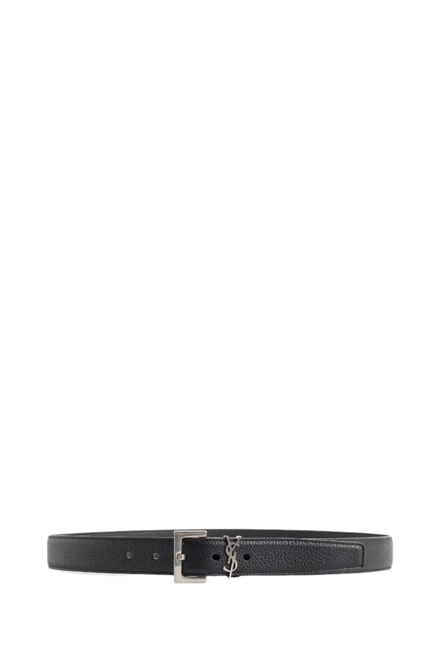 Saint Laurent SAINT LAURENT MAN BLACK BELTS