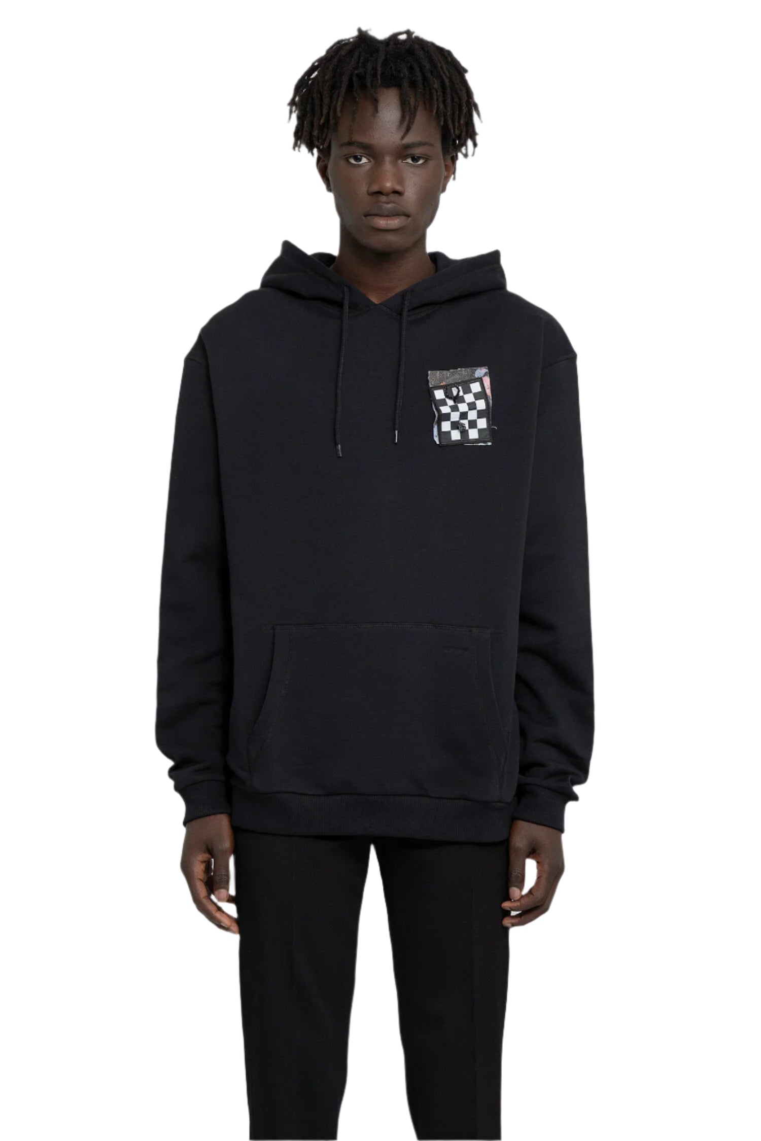 FRED PERRY X RAF SIMONS FRED PERRY X RAF SIMONS MAN BLACK SWEATSHIRTS