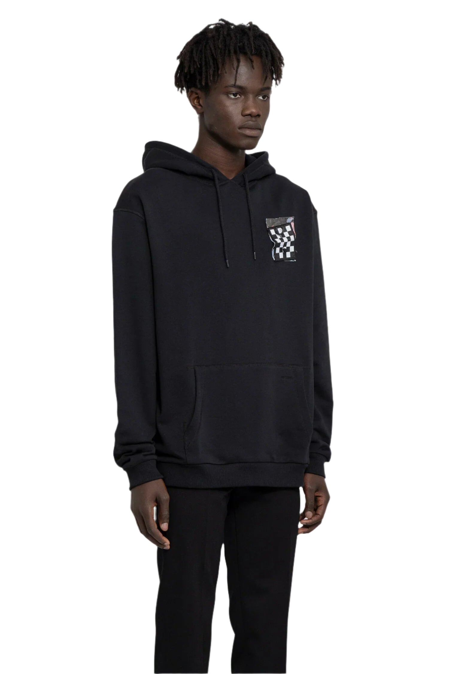 FRED PERRY X RAF SIMONS FRED PERRY X RAF SIMONS MAN BLACK SWEATSHIRTS, view 2