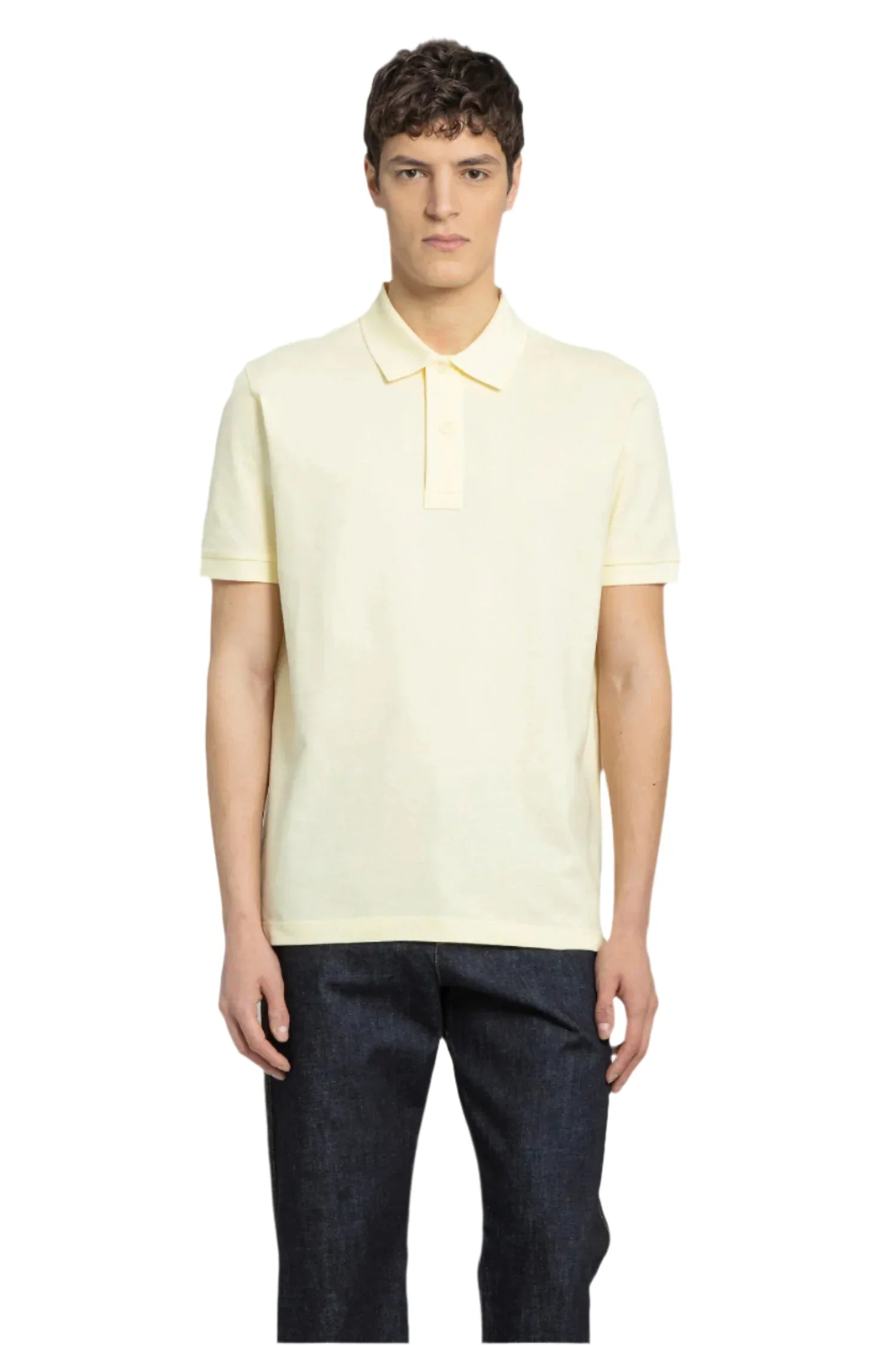 Bottega Veneta BOTTEGA VENETA MAN YELLOW T-SHIRTS
