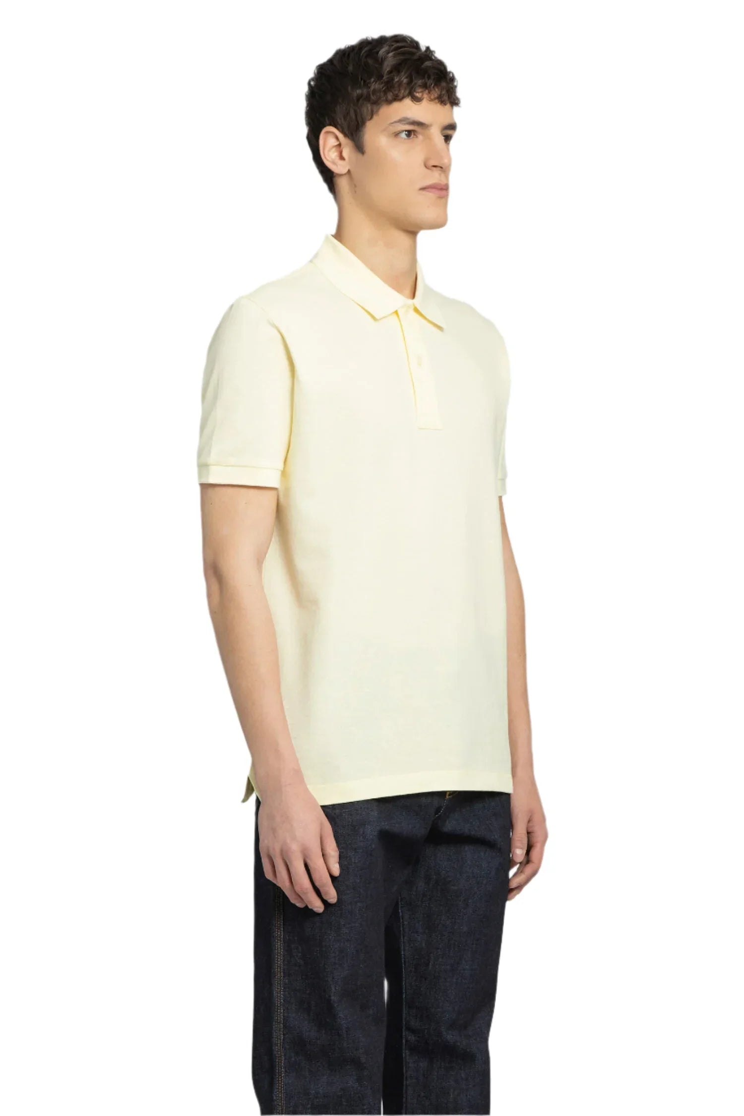 Bottega Veneta BOTTEGA VENETA MAN YELLOW T-SHIRTS, view 2