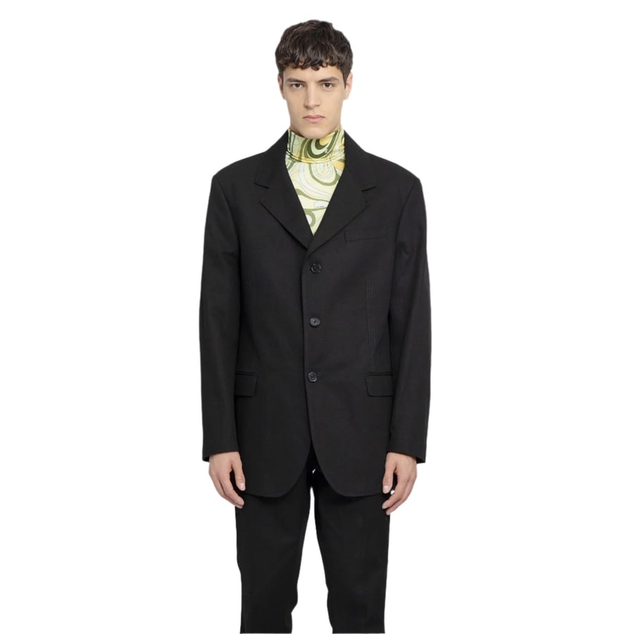 RAF SIMONS RAF SIMONS MAN BLACK BLAZERS, view 4