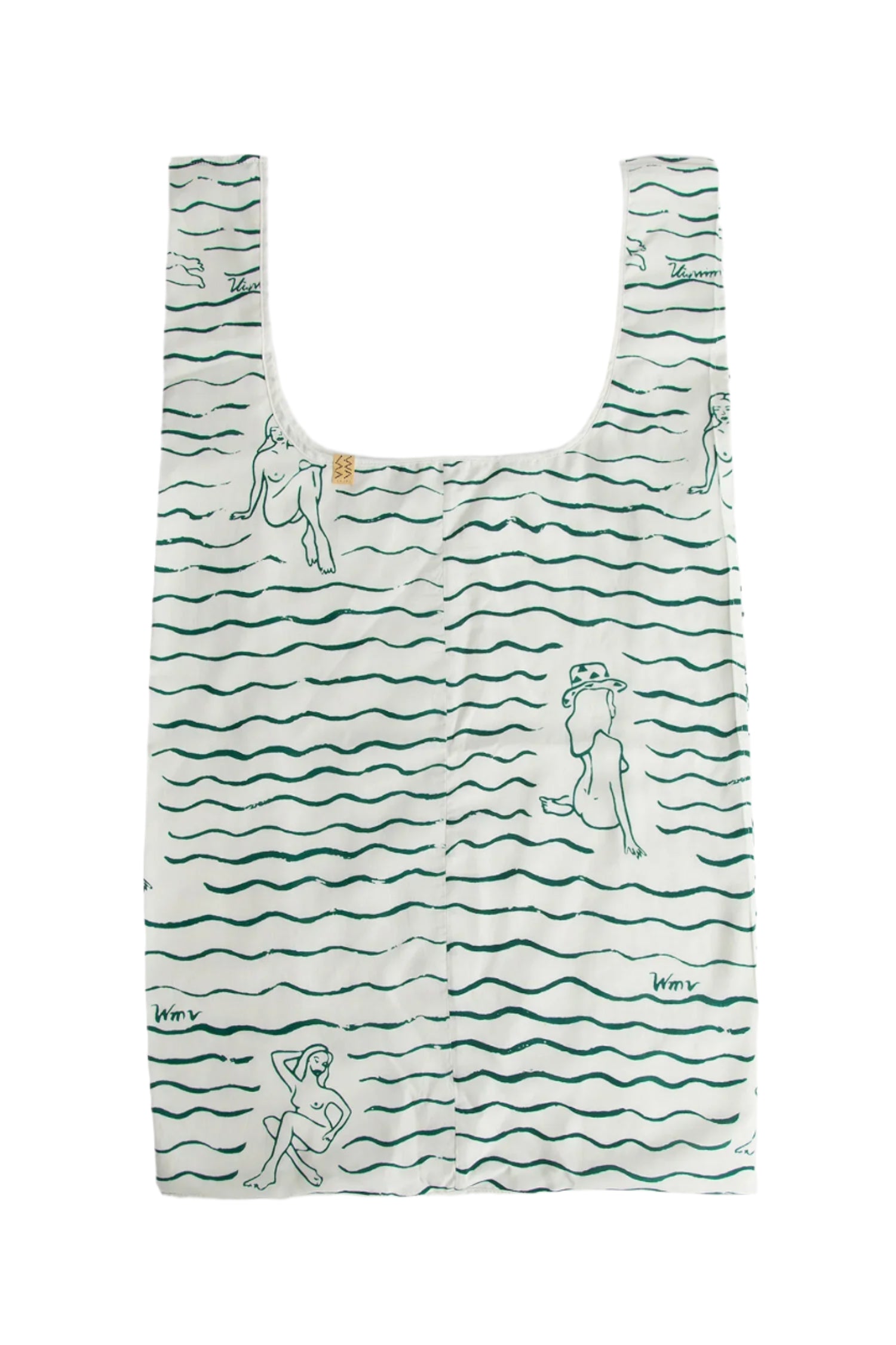 VISVIM VISVIM MAN GREEN TOTE BAGS
