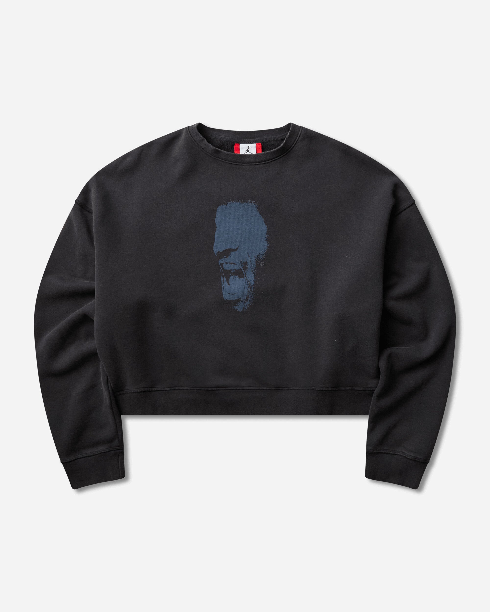Nike Jordan Men's In1House Crop Crewneck Sweatshirt Black