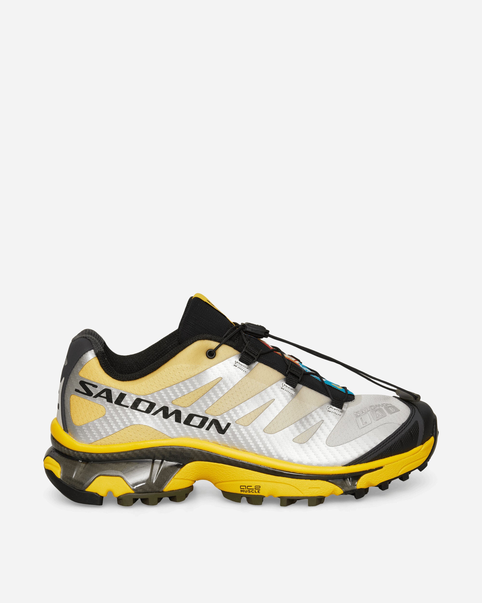Salomon XT-4 OG Sneakers Silver / Black / Lemon