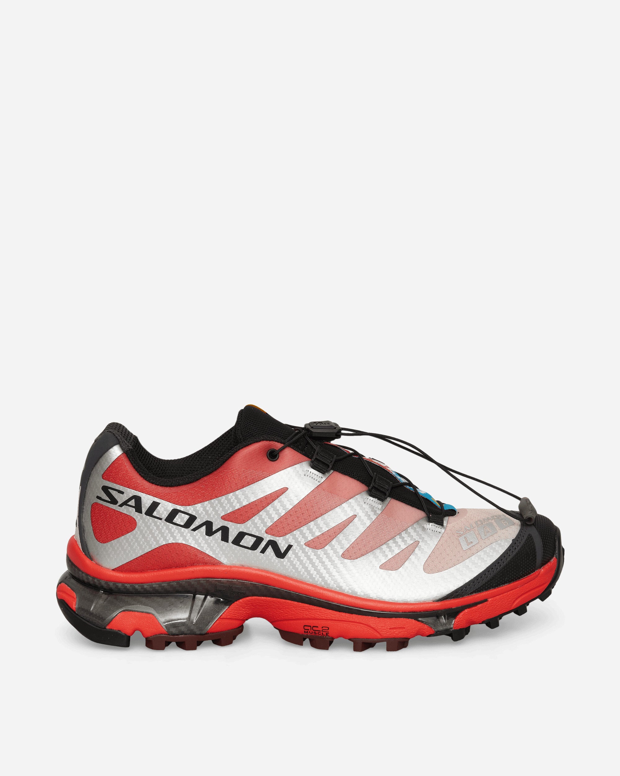 Salomon XT-4 OG Sneakers Silver / Black / Fiery Red