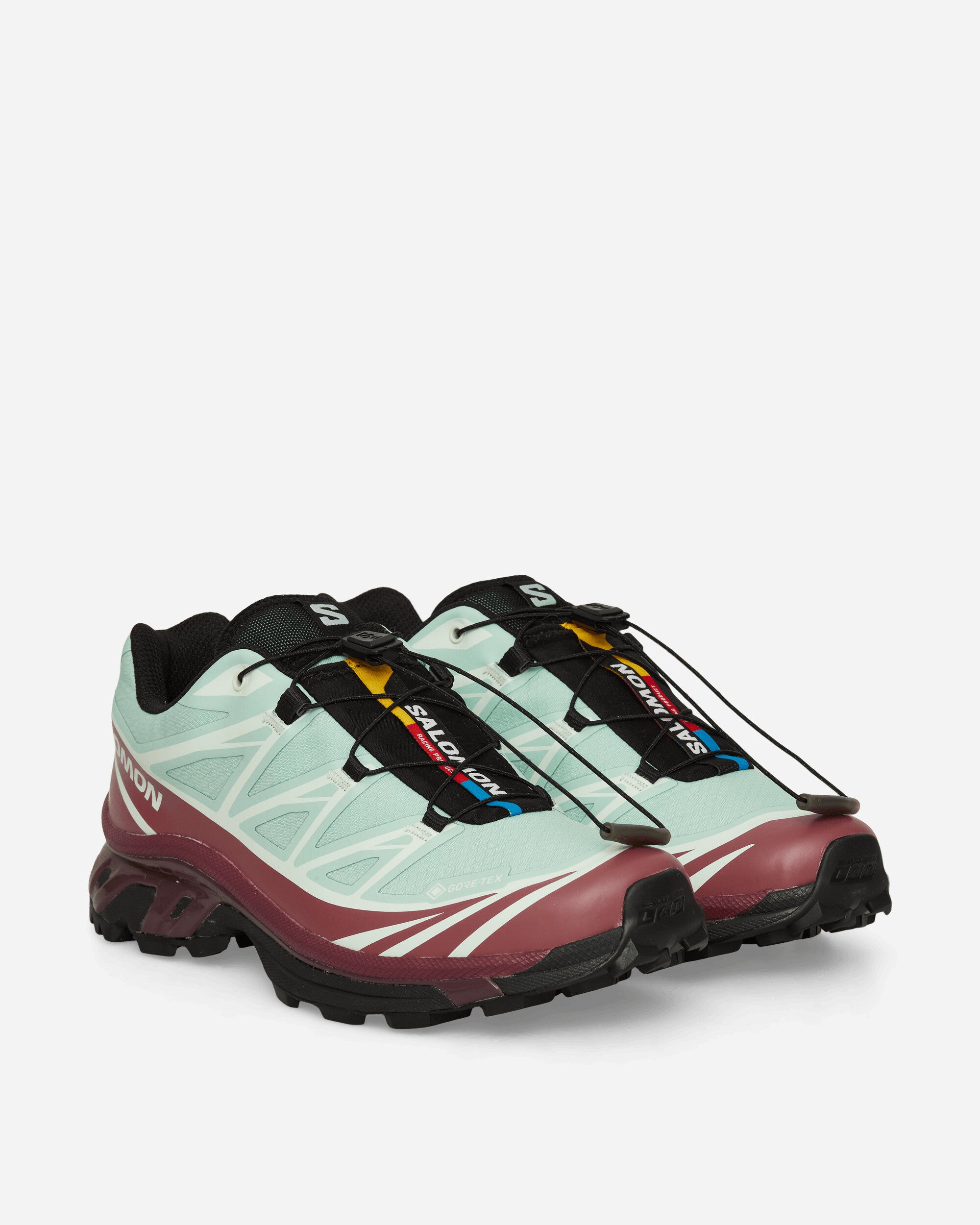 Salomon XT-6 GORE-TEX Sneakers Lichen / Nocturne / Clearly Aqua, view 2