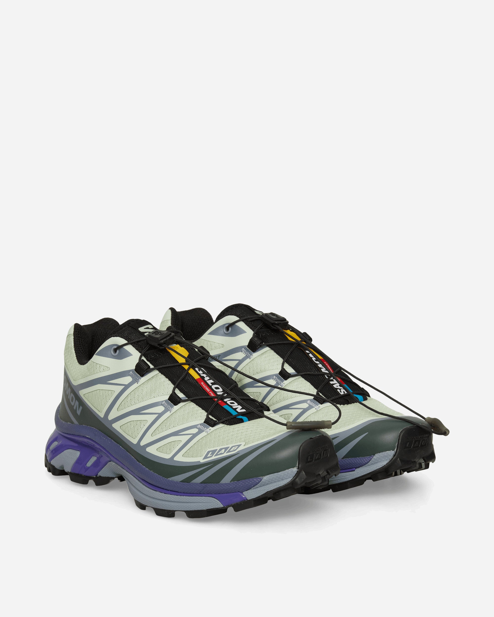 Salomon XT-6 Sneakers Sea Foam / Urban Chic / Deep Blue, view 2