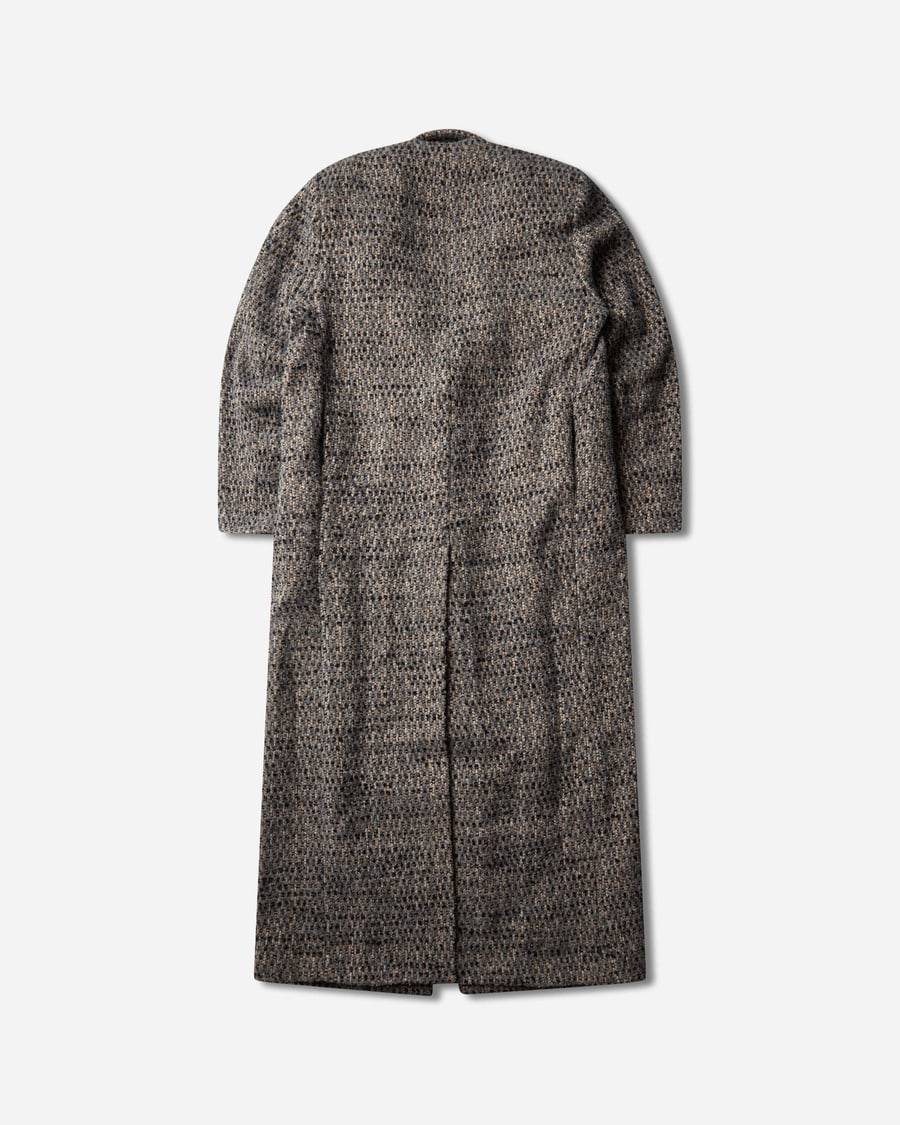 ERL Textured Wool Overcoat Grey, view 2