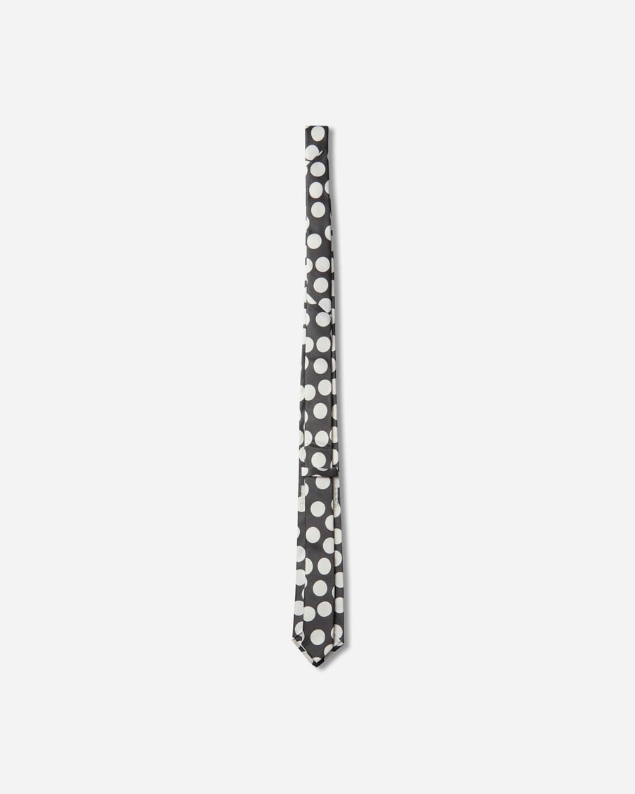 ERL Polka Dot Tie White, view 2
