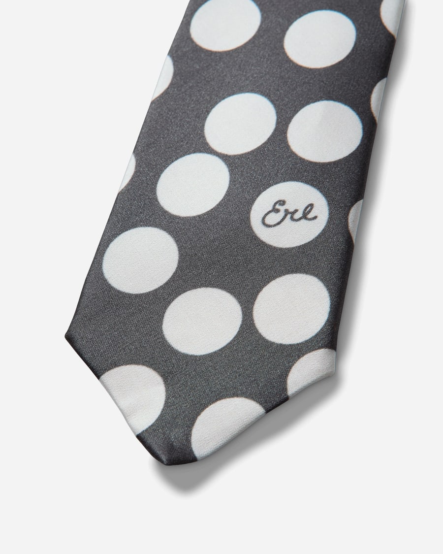 ERL Polka Dot Tie White, view 4