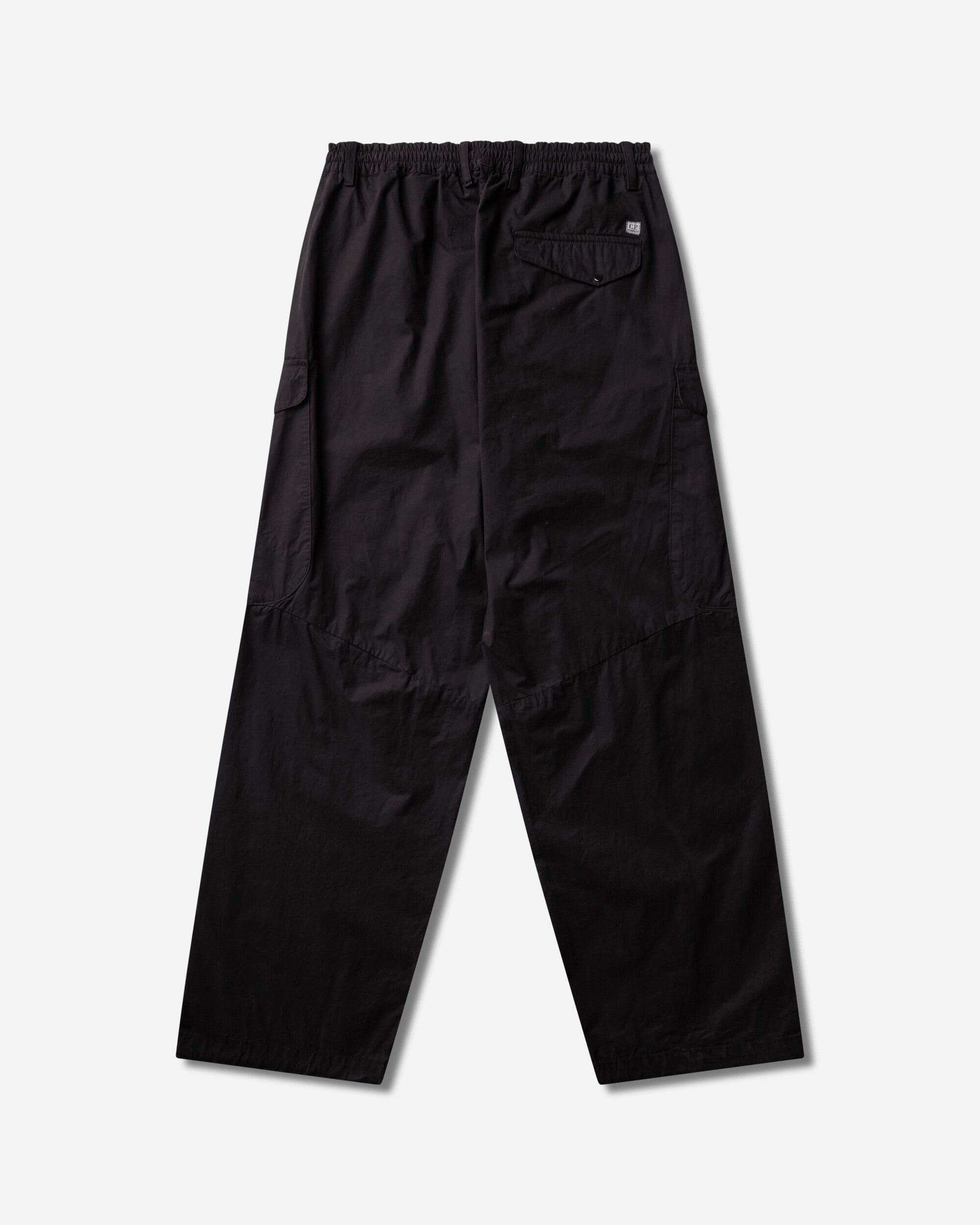 C.P. Company Men's Microreps Boxy Cargo Pants Black, view 2