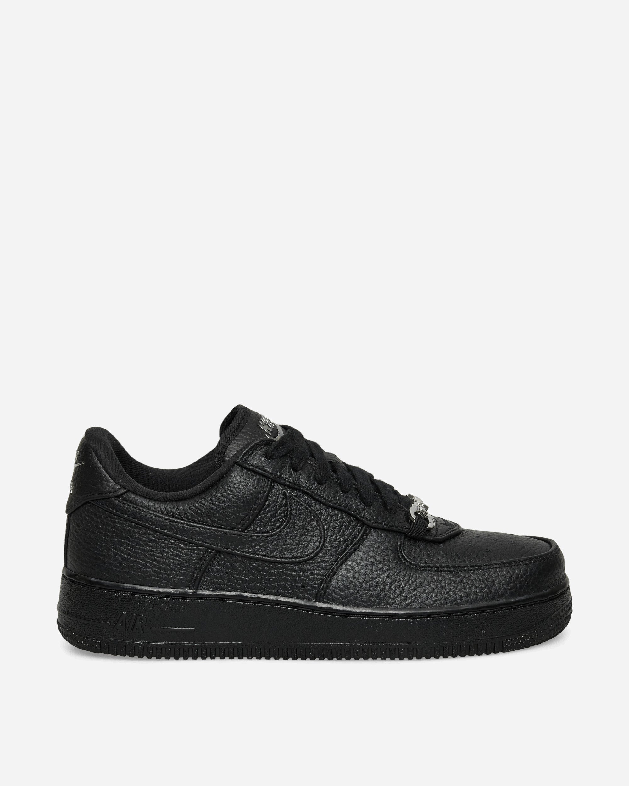 Nike Air Force 1 Low Retro Premium Sneakers Black / Metallic Silver