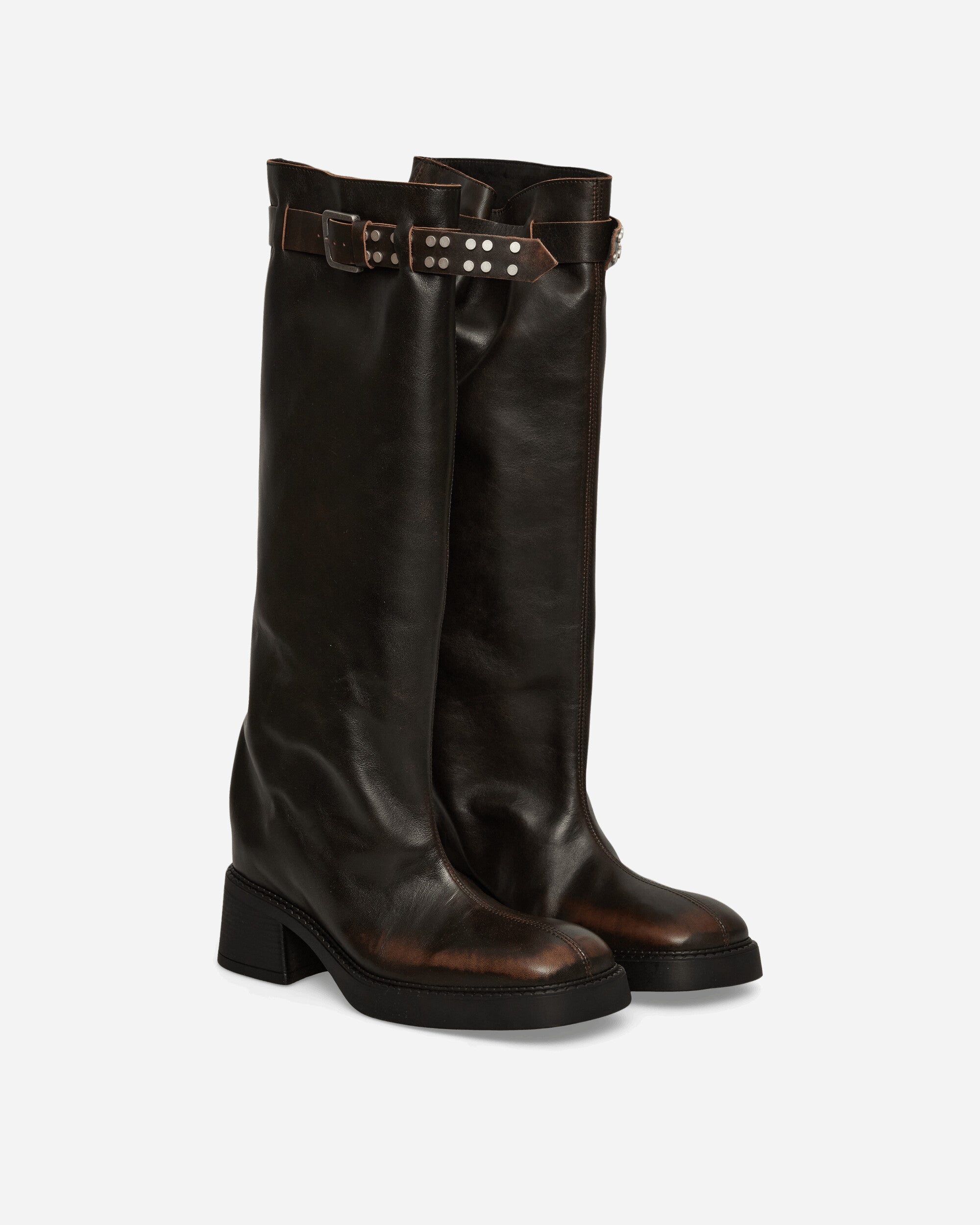 Miista Women's Kristel Tall Boots Brown, view 2