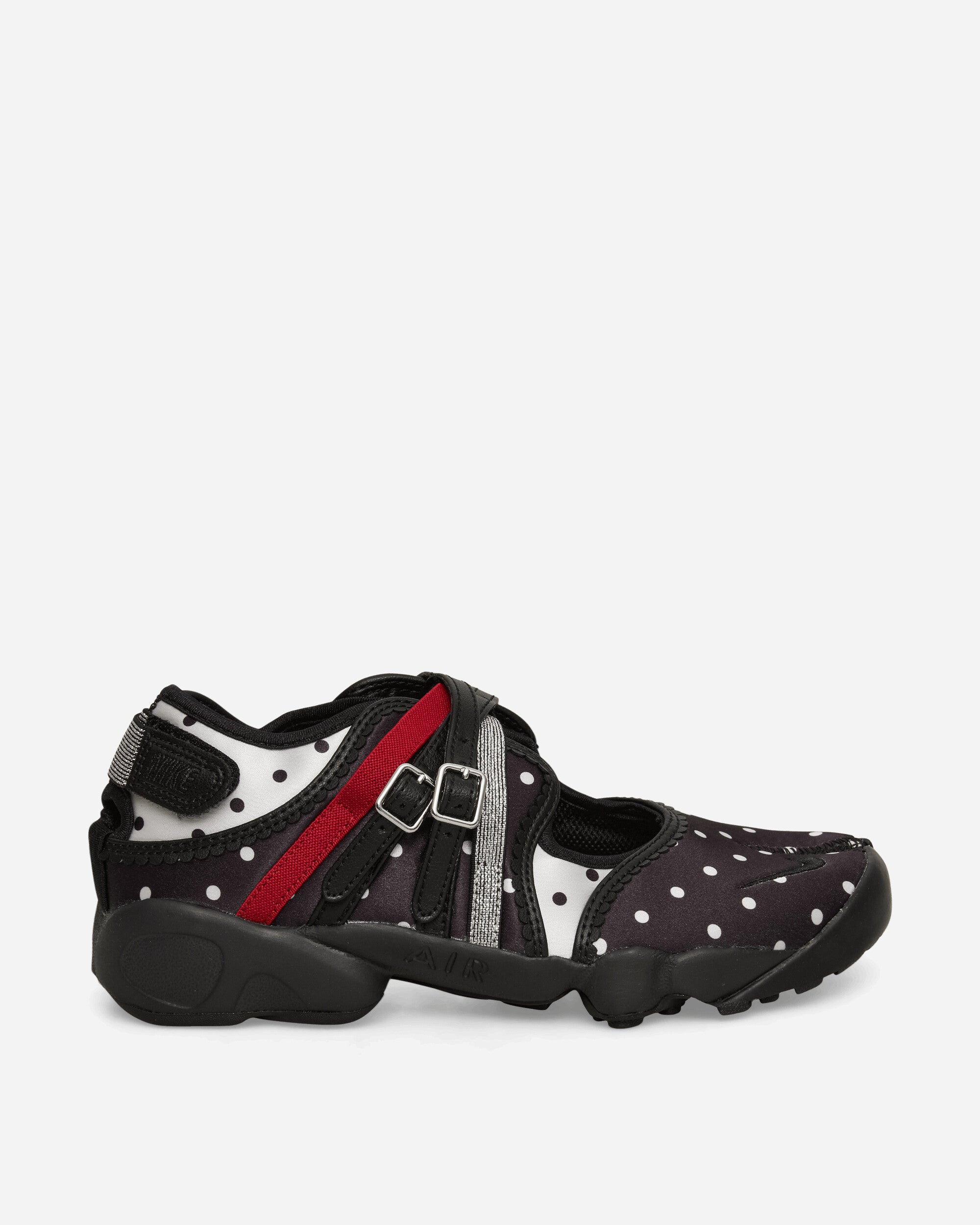 Nike Women's Air Rift Breathe Sandals Black / Metallic Silver