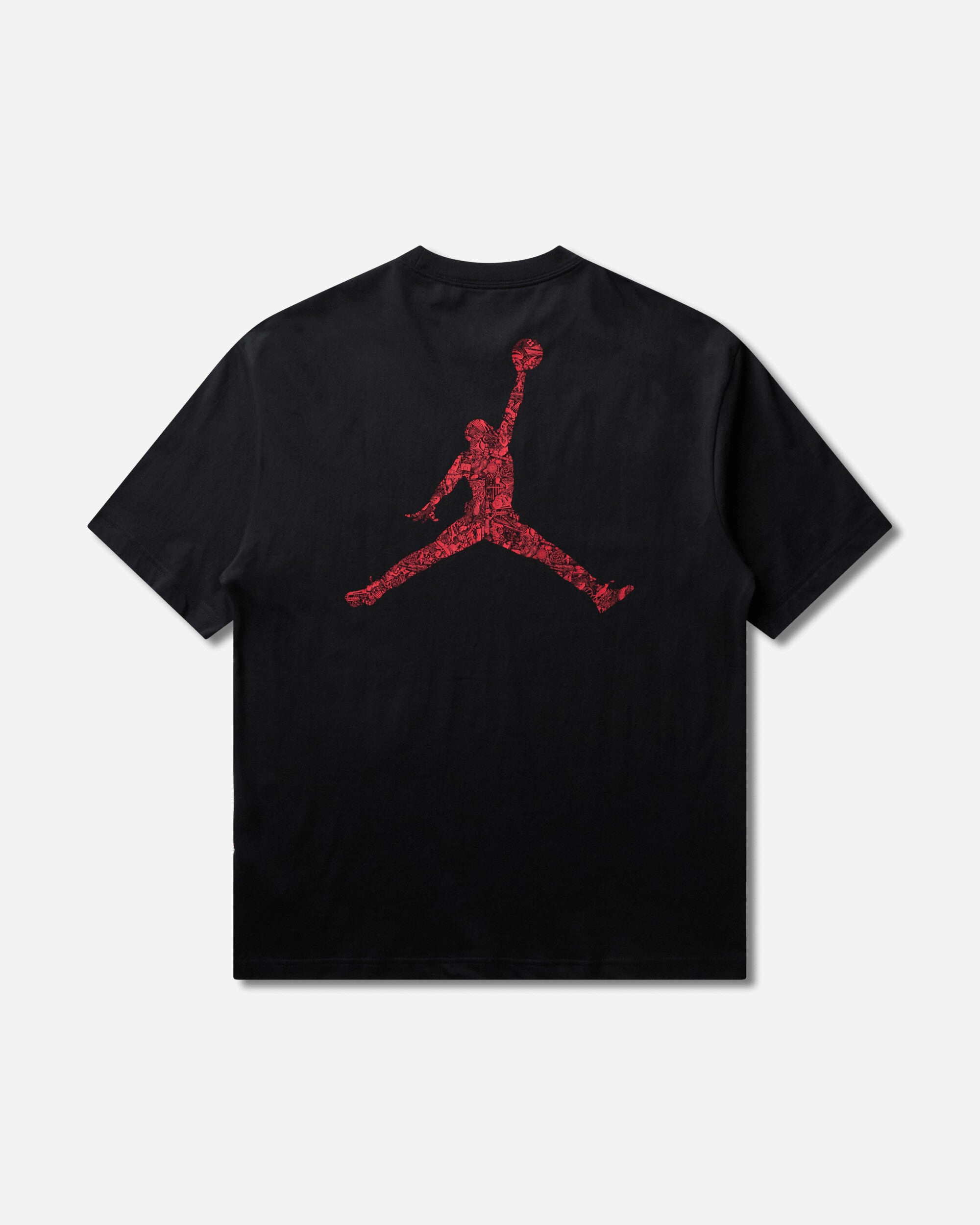 Nike Jordan Men's Jordan Brooklyn T-Shirt Black / University Red, view 2