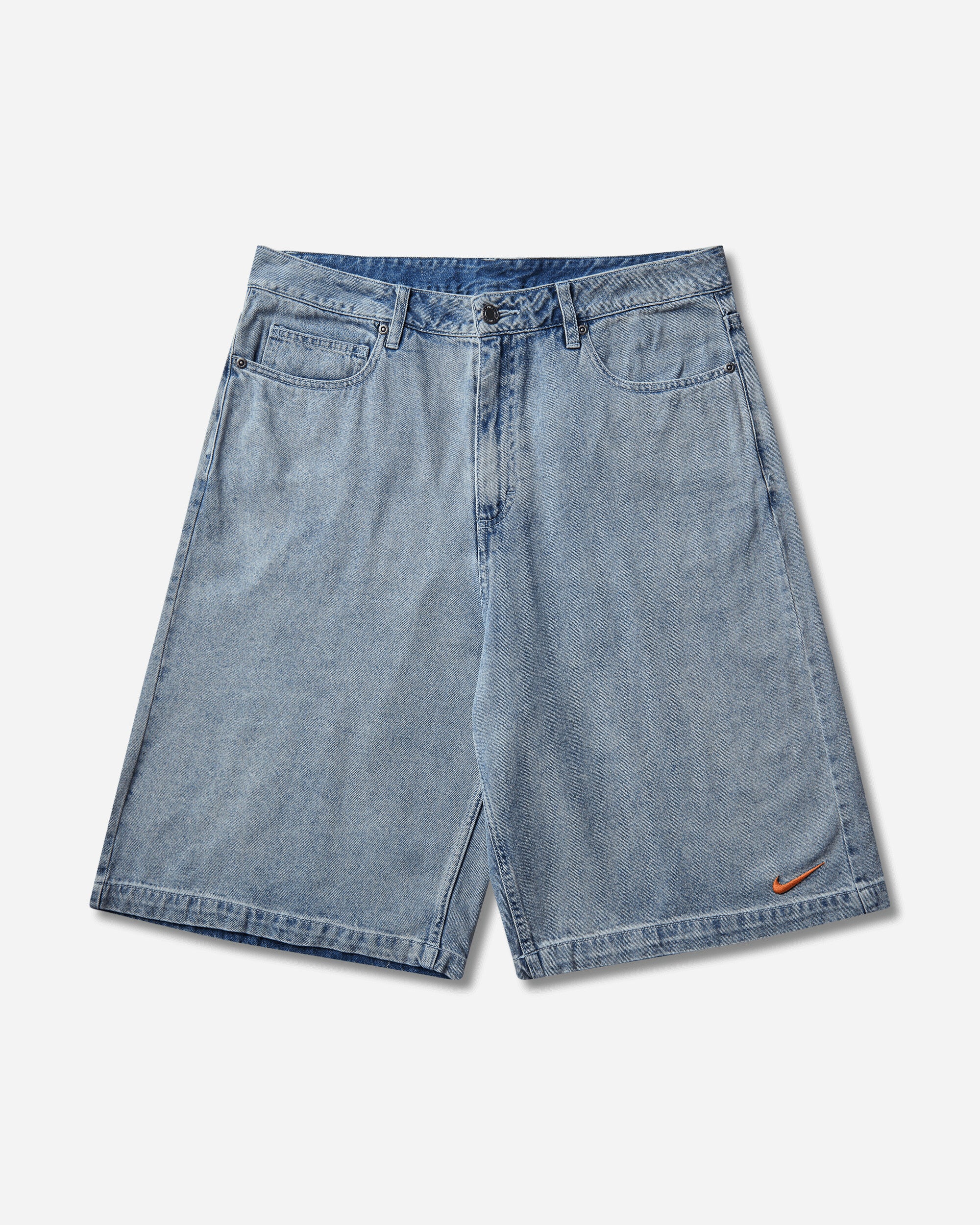 Nike Men's 'Your Message Here' Denim Shorts Blue Denim