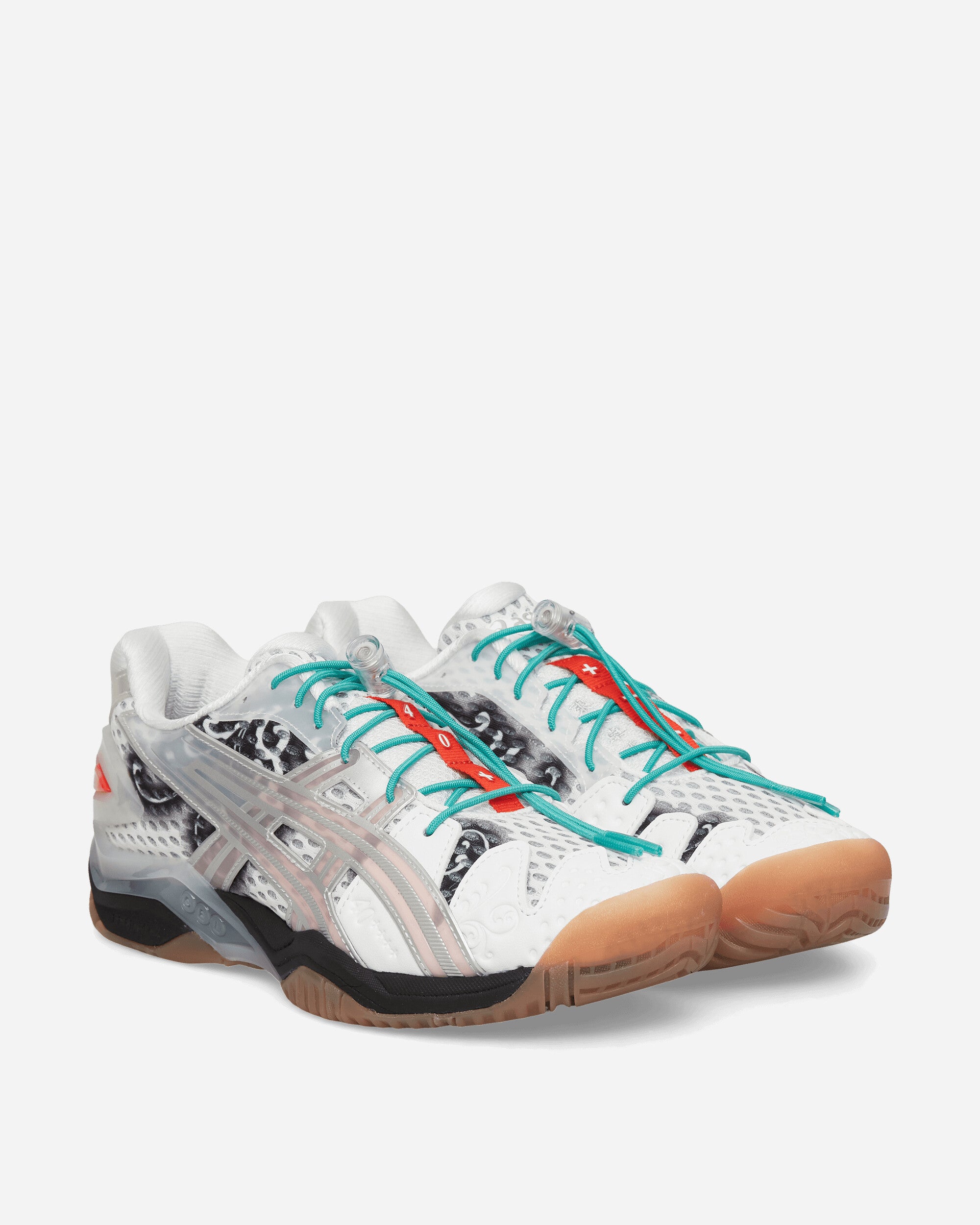 Asics LTTT GEL-Resolution 5 Sneakers White / Red, view 2