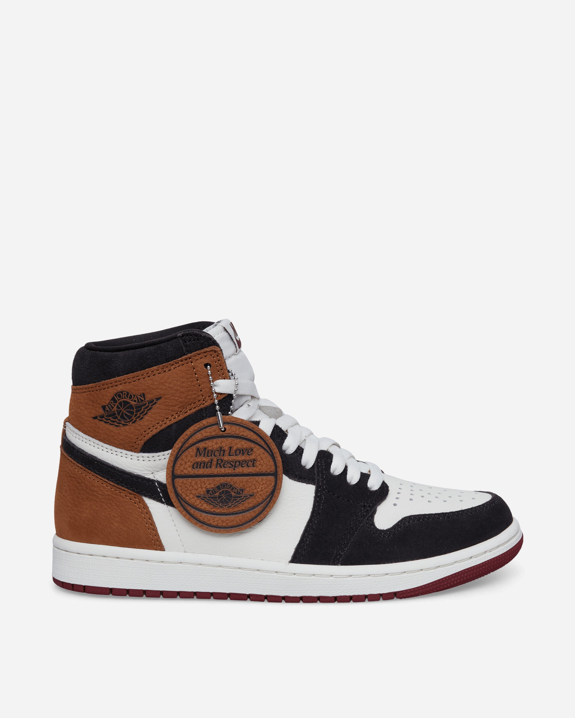 Nike Jordan Air Jordan 1 High OG 'Love Letter' Sneakers Shadow Brown / Soft Pearl