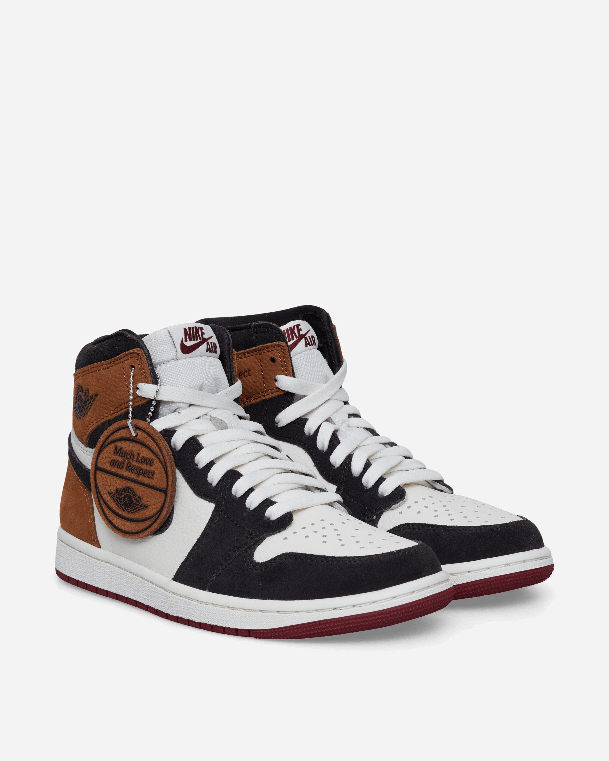Nike Jordan Air Jordan 1 High OG 'Love Letter' Sneakers Shadow Brown / Soft Pearl, view 2