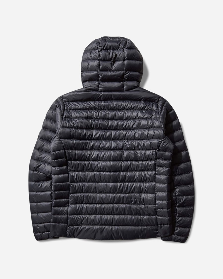 Patagonia Men's Down Sweater Hooded Jacket Black, view 2
