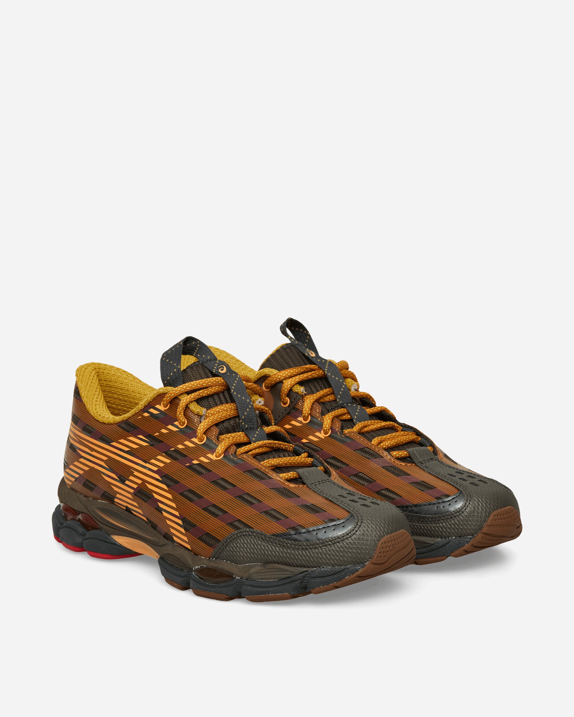 Asics US8-S GEL-SJ33 Sneakers Black Coffee / Orange Lily, view 2