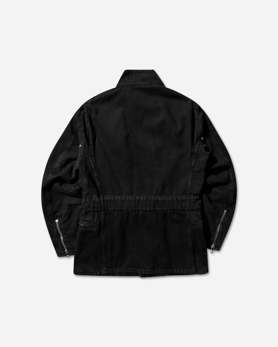 Silas Men's M65 Jacket Black, view 2