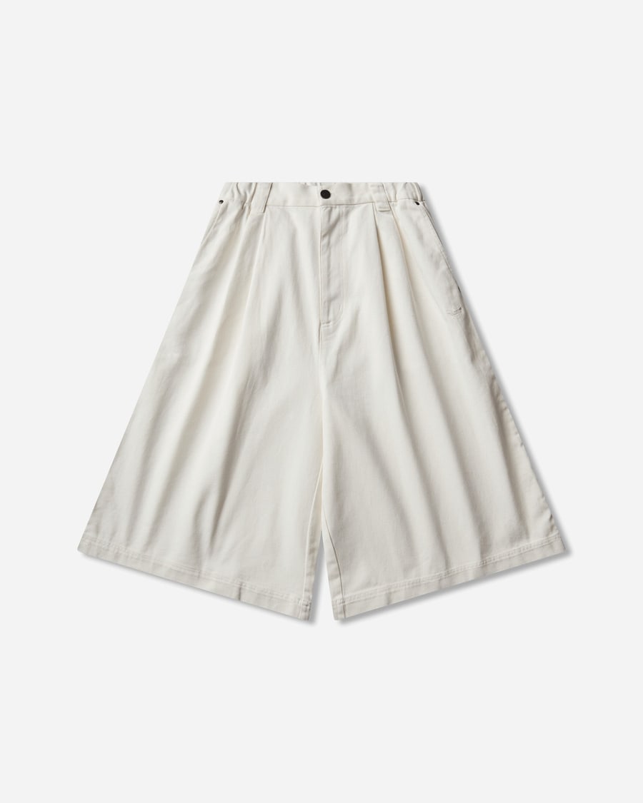 adidas Men's Denim Jorts Cloud White