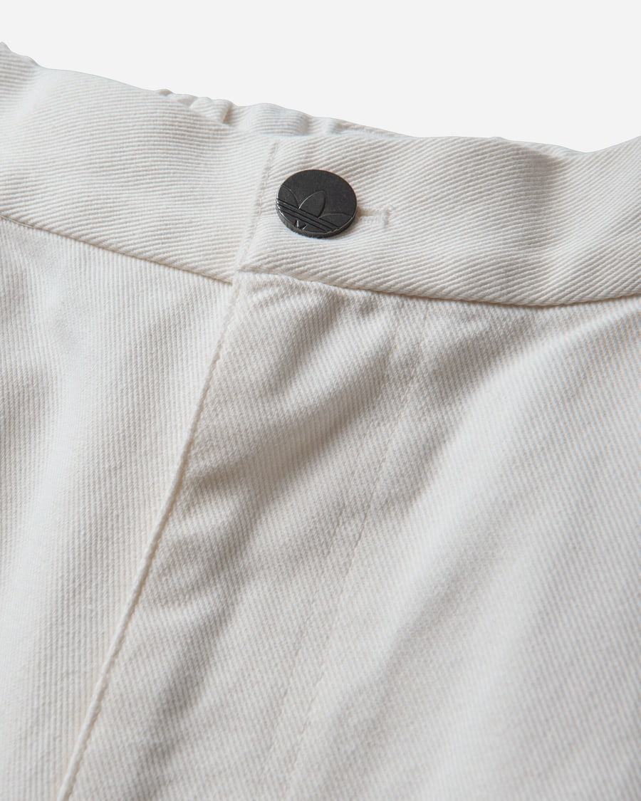 adidas Men's Denim Jorts Cloud White, view 4