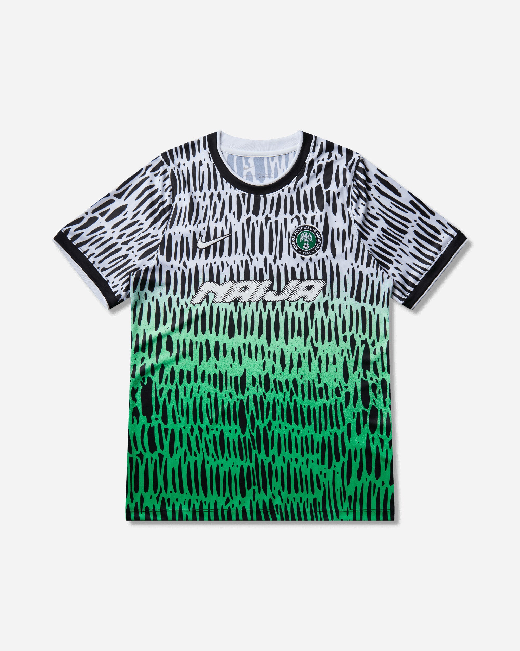 Nike Men's Nigeria x Slawn Dri-FIT Academy Pro Football T-Shirt Black / White