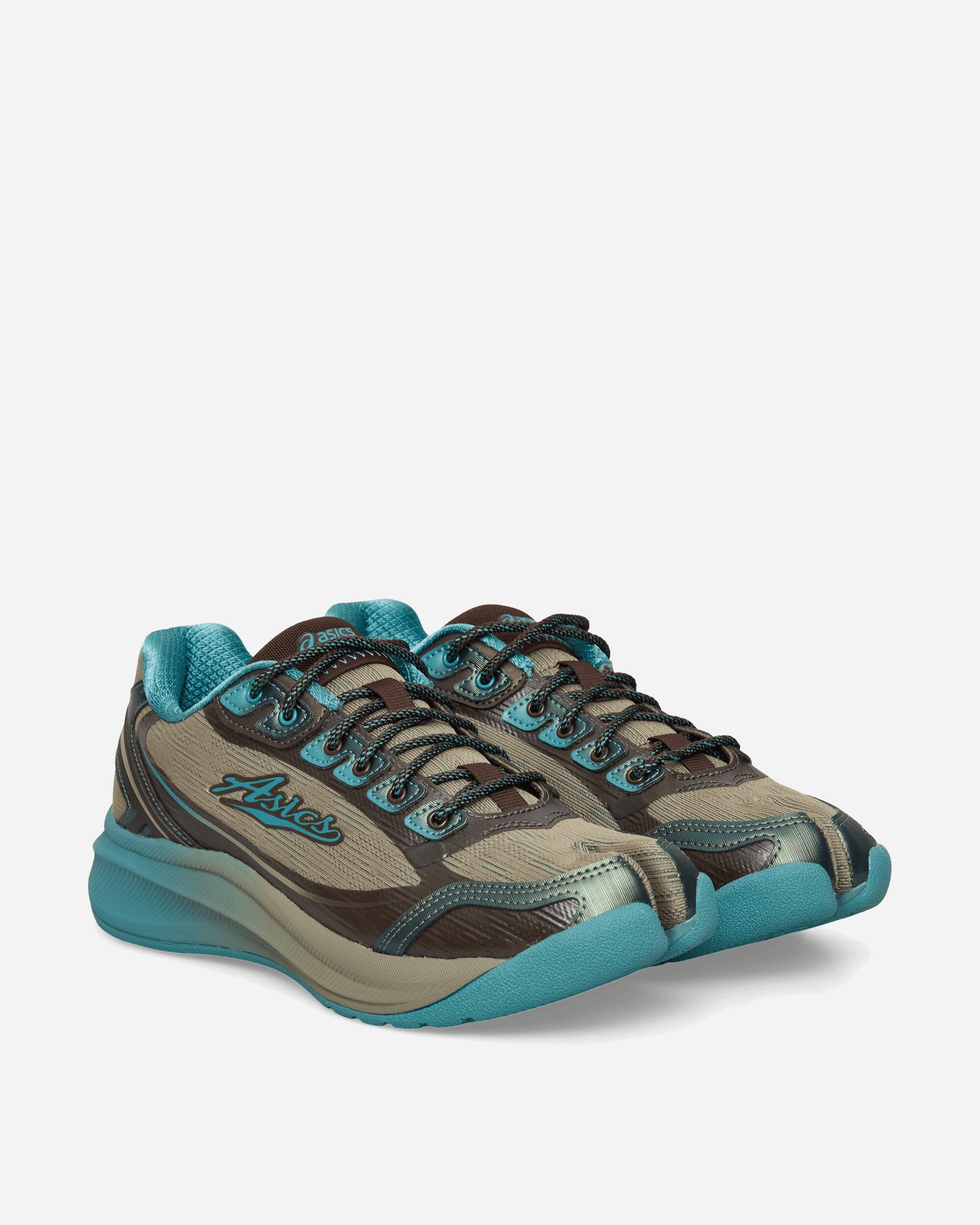 Asics Kiko Kostadinov Ilargi FF II Sneakers Driftwood / Dioptase, view 2